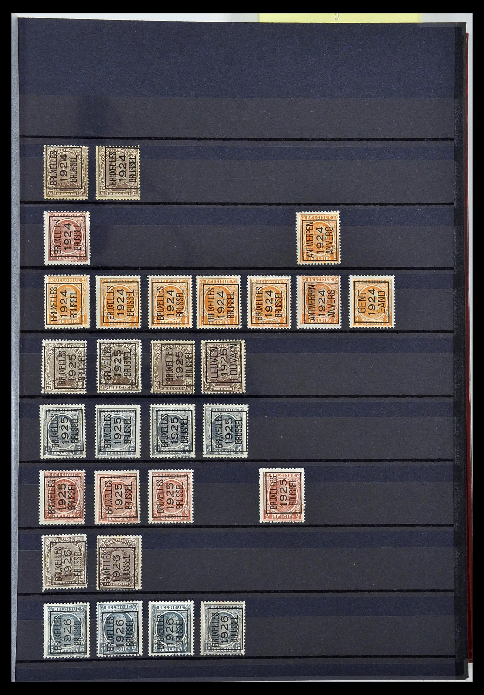 34252 134 - Postzegelverzameling 34252 België 1849-2000.