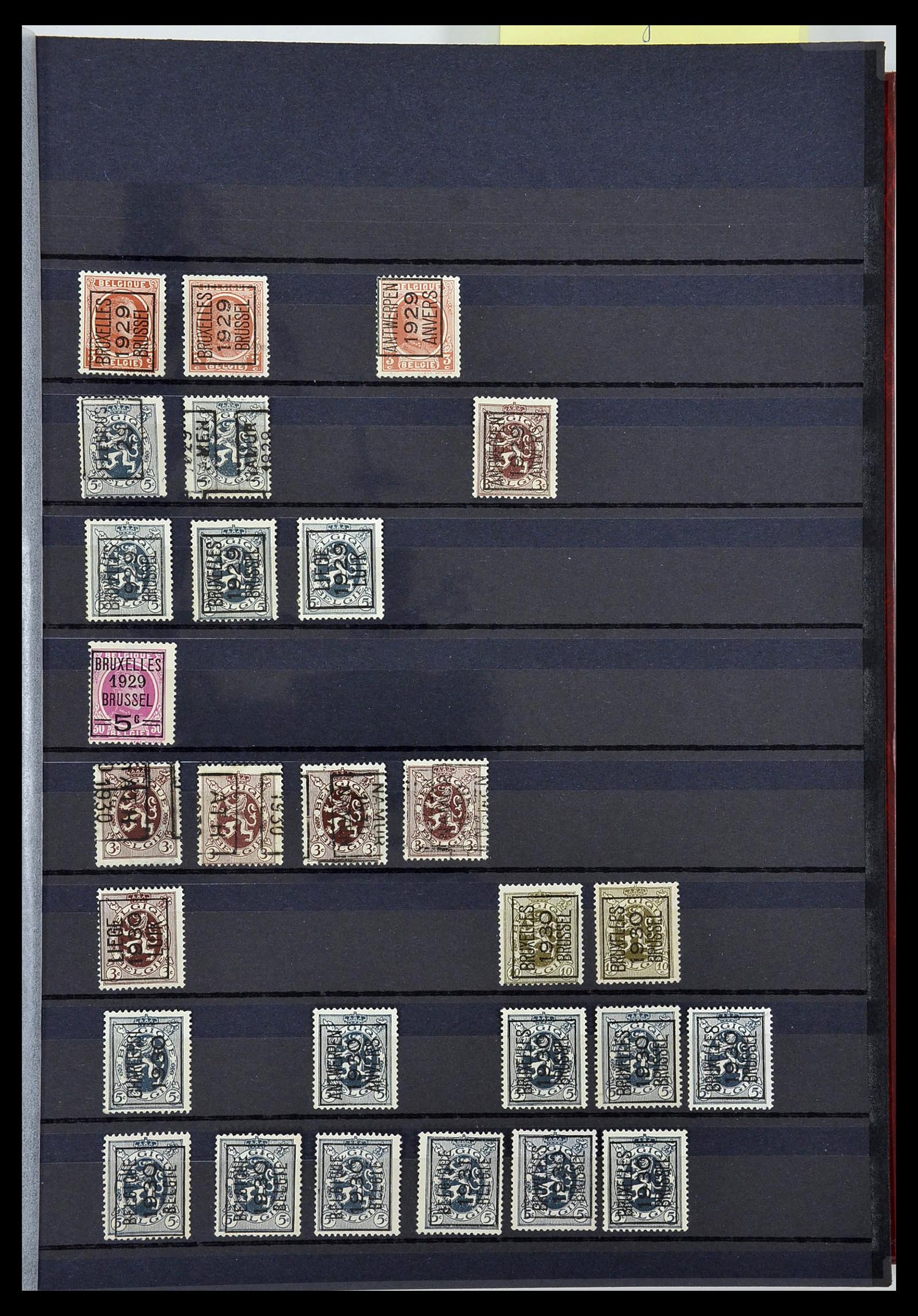 34252 136 - Postzegelverzameling 34252 België 1849-2000.