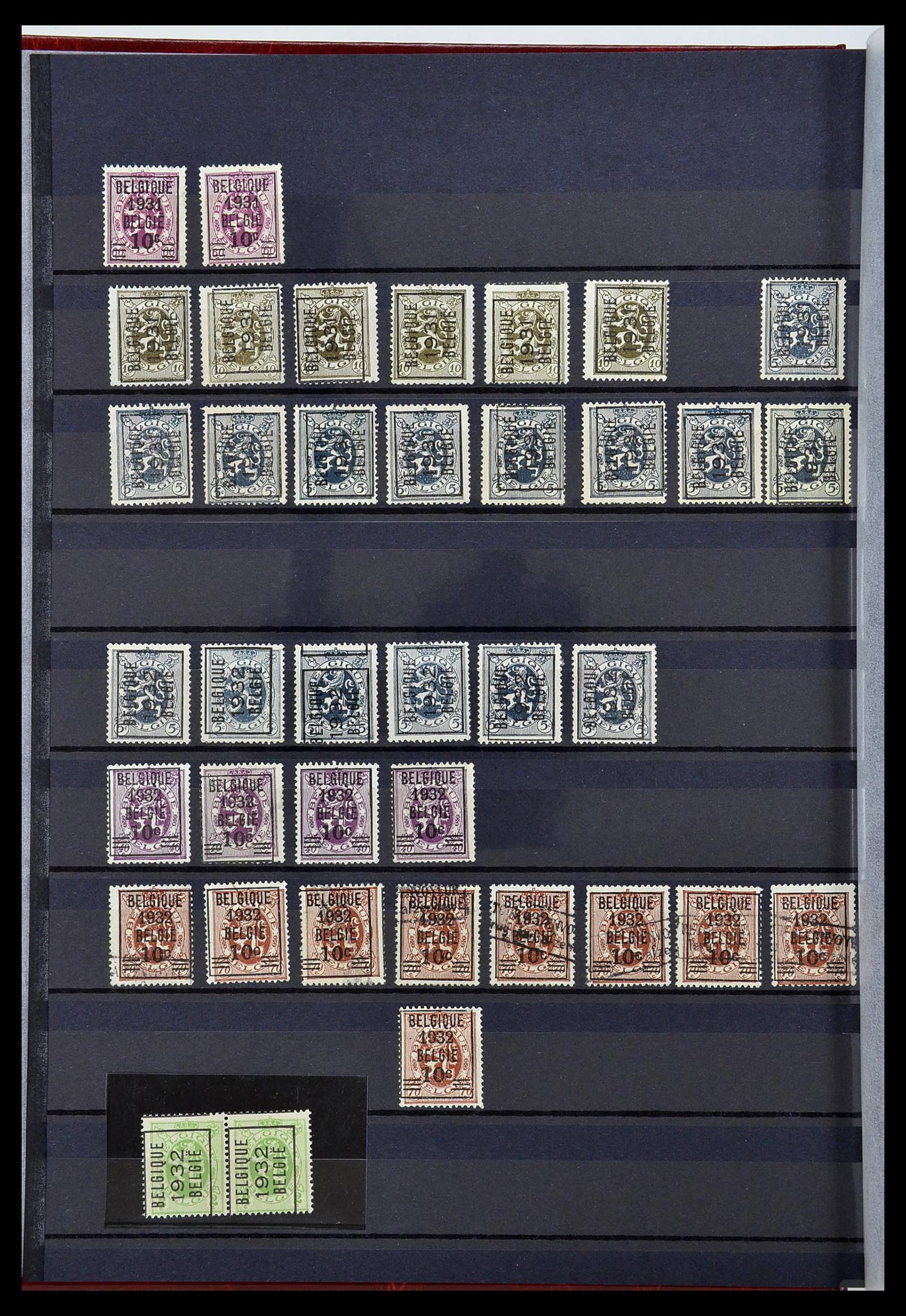 34252 137 - Postzegelverzameling 34252 België 1849-2000.
