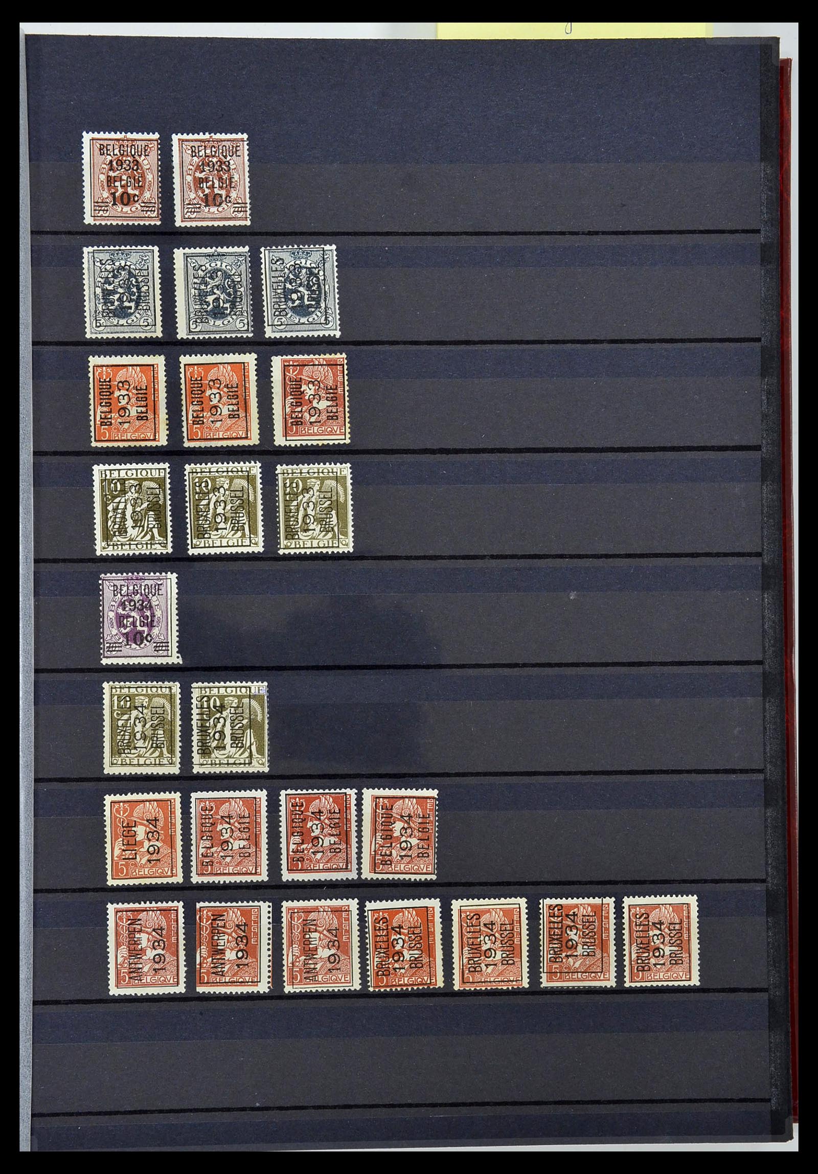 34252 138 - Postzegelverzameling 34252 België 1849-2000.