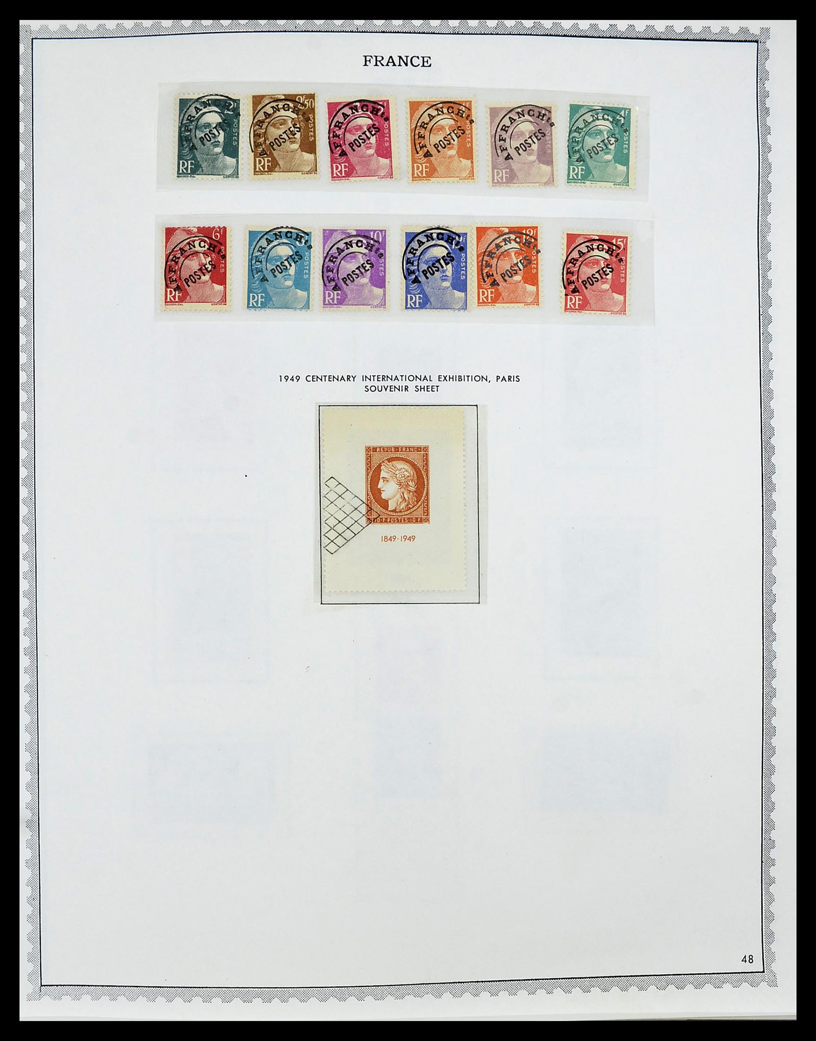 34255 061 - Stamp collection 34255 France 1849-2008.