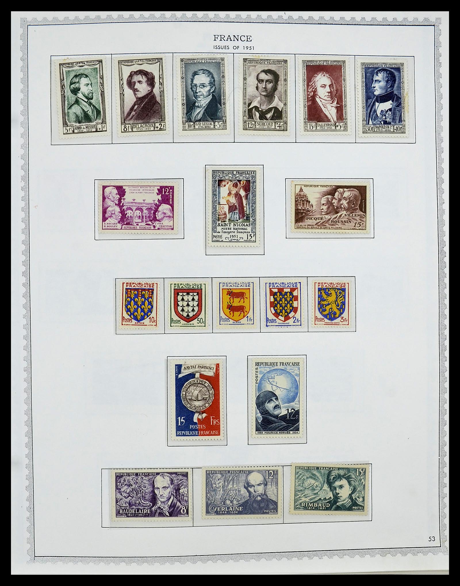 34255 066 - Stamp collection 34255 France 1849-2008.