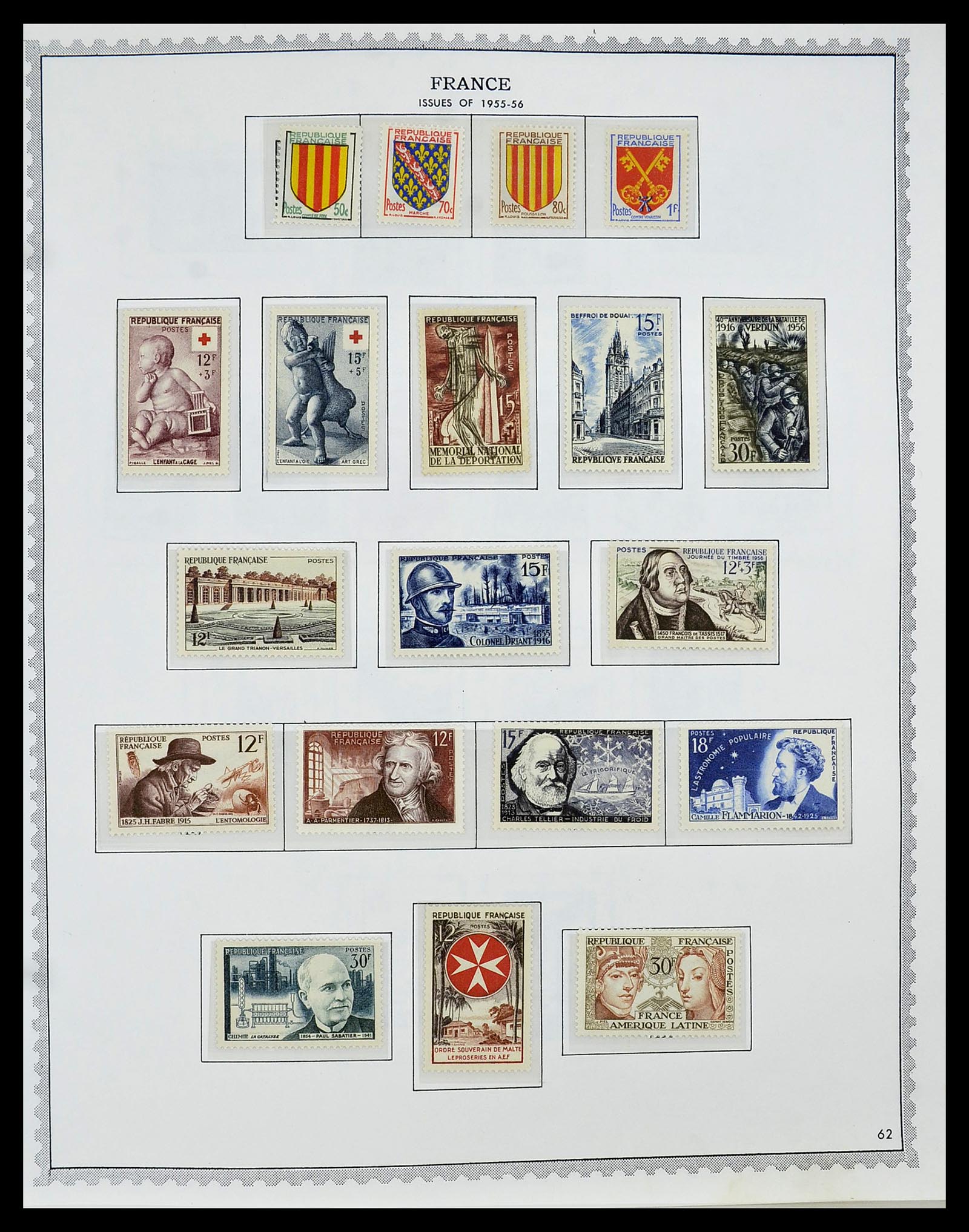 34255 075 - Stamp collection 34255 France 1849-2008.