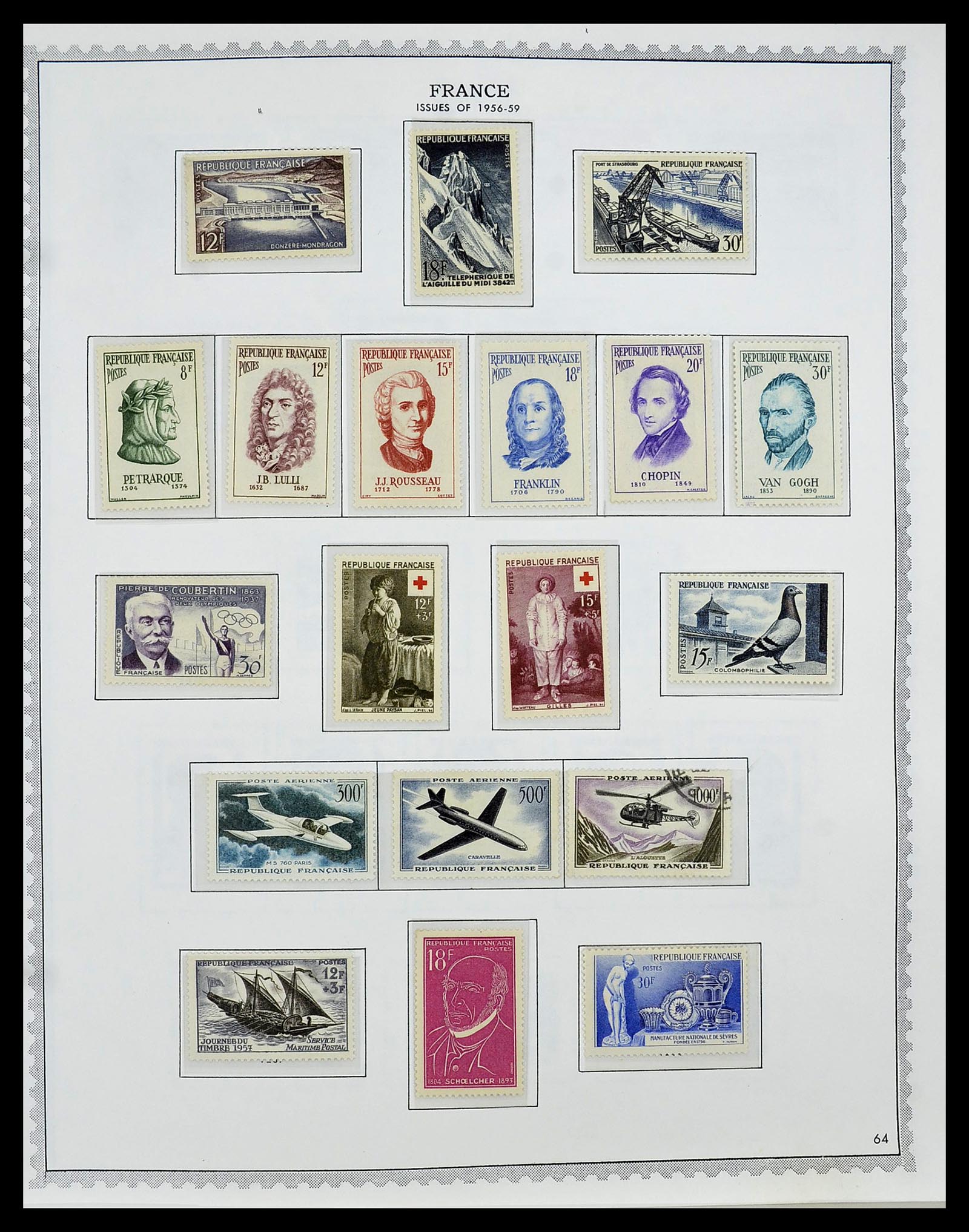 34255 077 - Stamp collection 34255 France 1849-2008.