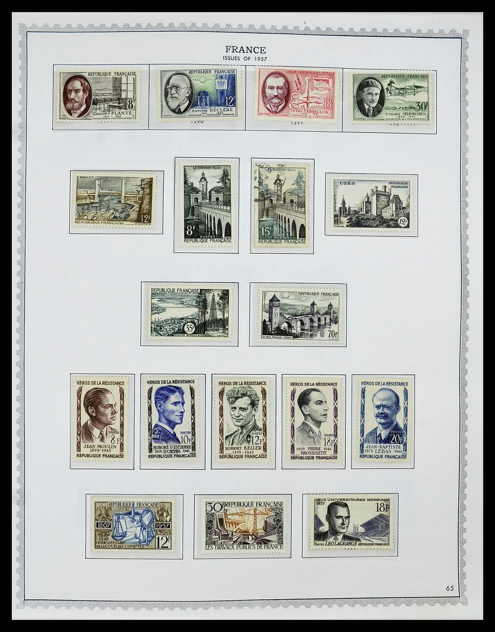 34255 078 - Stamp collection 34255 France 1849-2008.