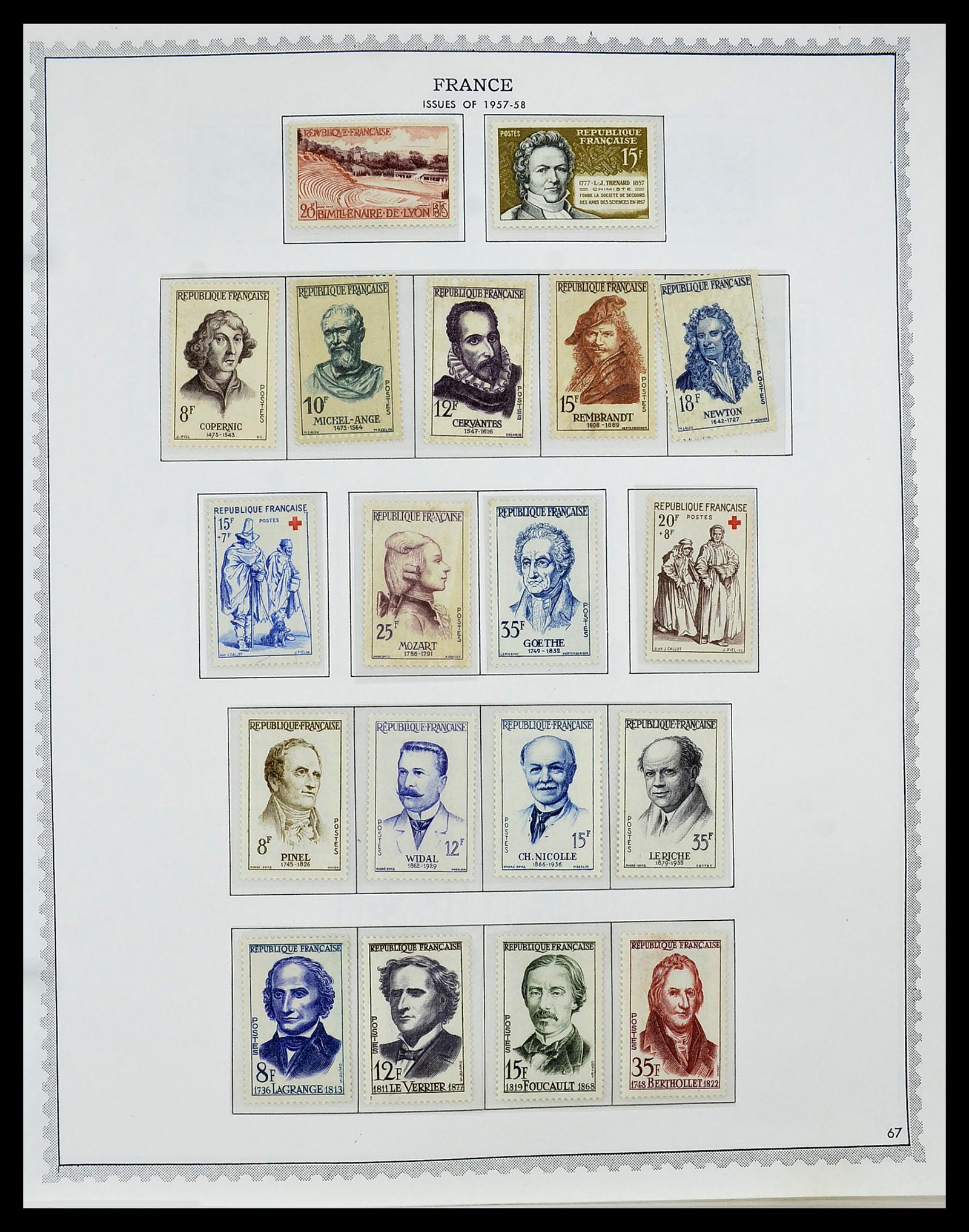 34255 080 - Stamp collection 34255 France 1849-2008.