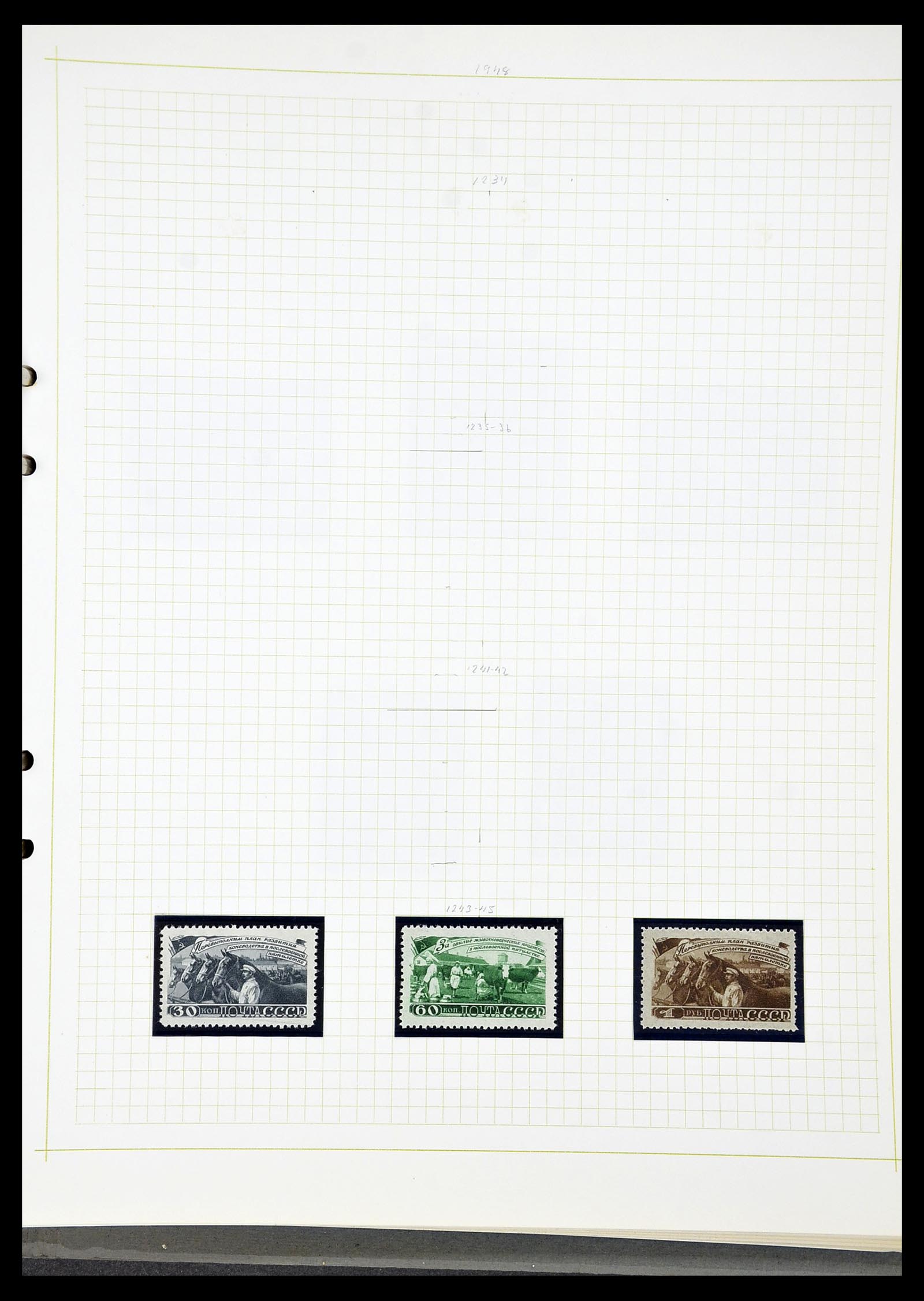 34268 107 - Postzegelverzameling 34268 Rusland 1858-1964.