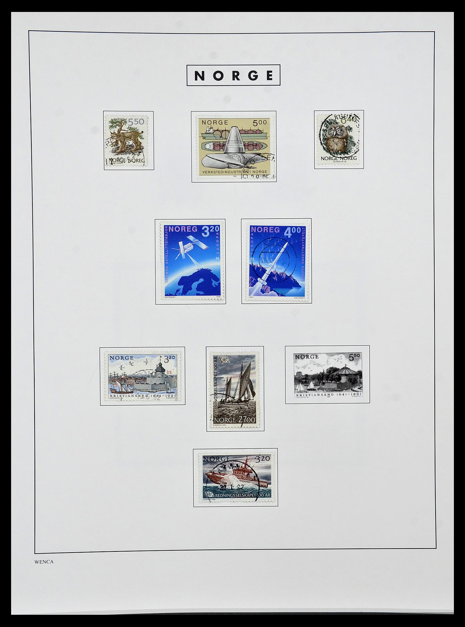 34274 102 - Postzegelverzameling 34274 Noorwegen 1856-2012.