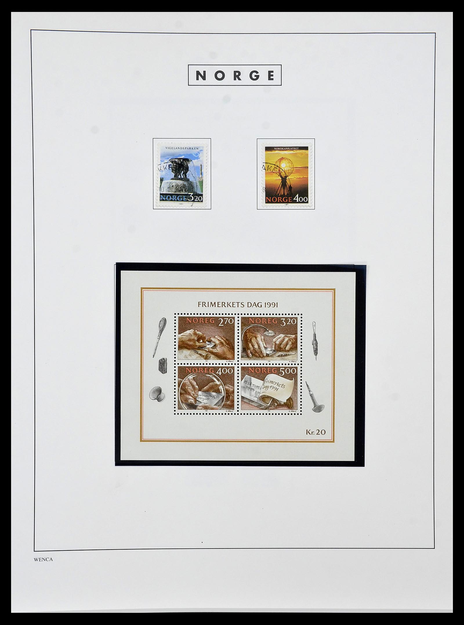 34274 103 - Postzegelverzameling 34274 Noorwegen 1856-2012.