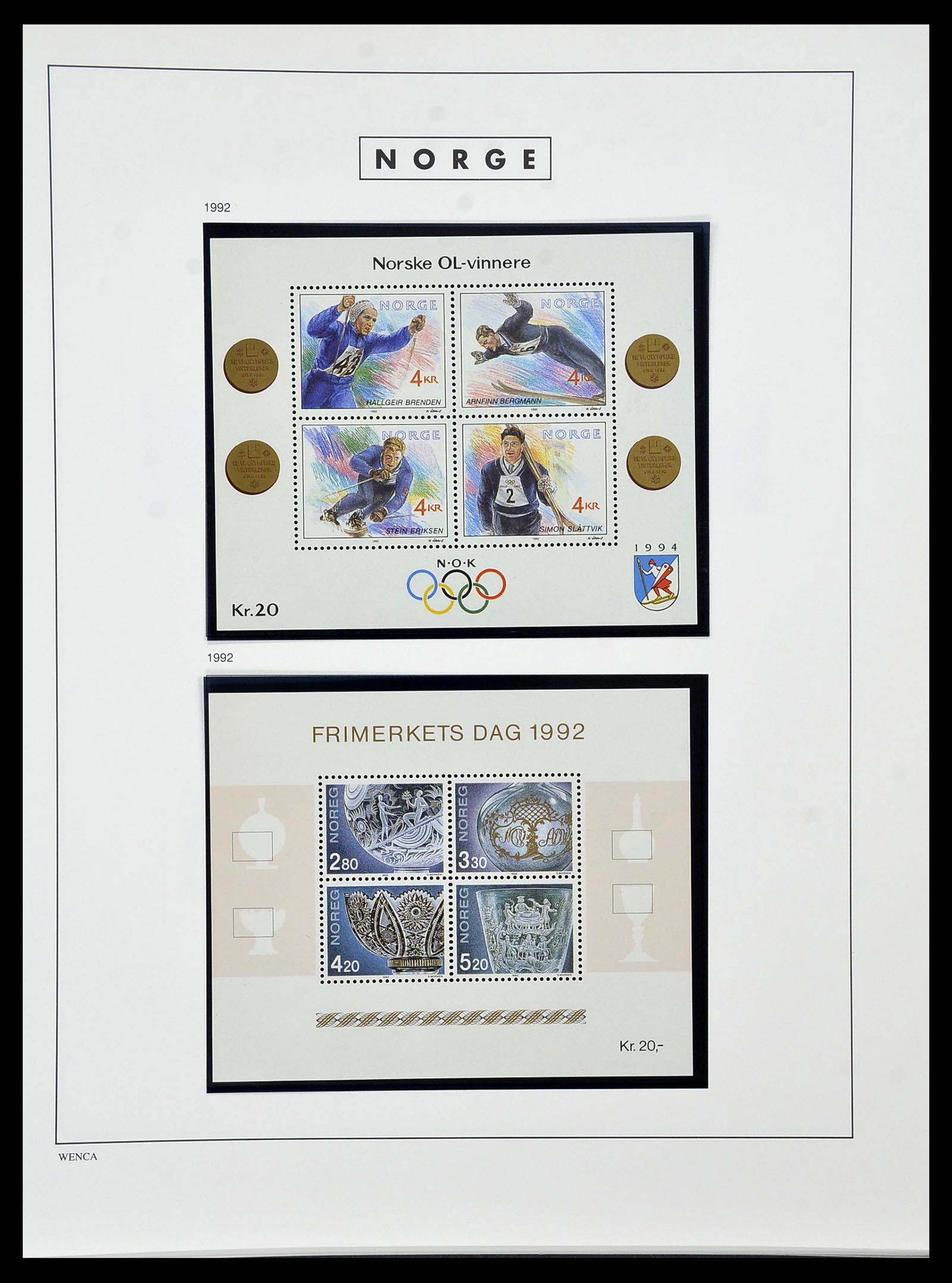34274 106 - Postzegelverzameling 34274 Noorwegen 1856-2012.