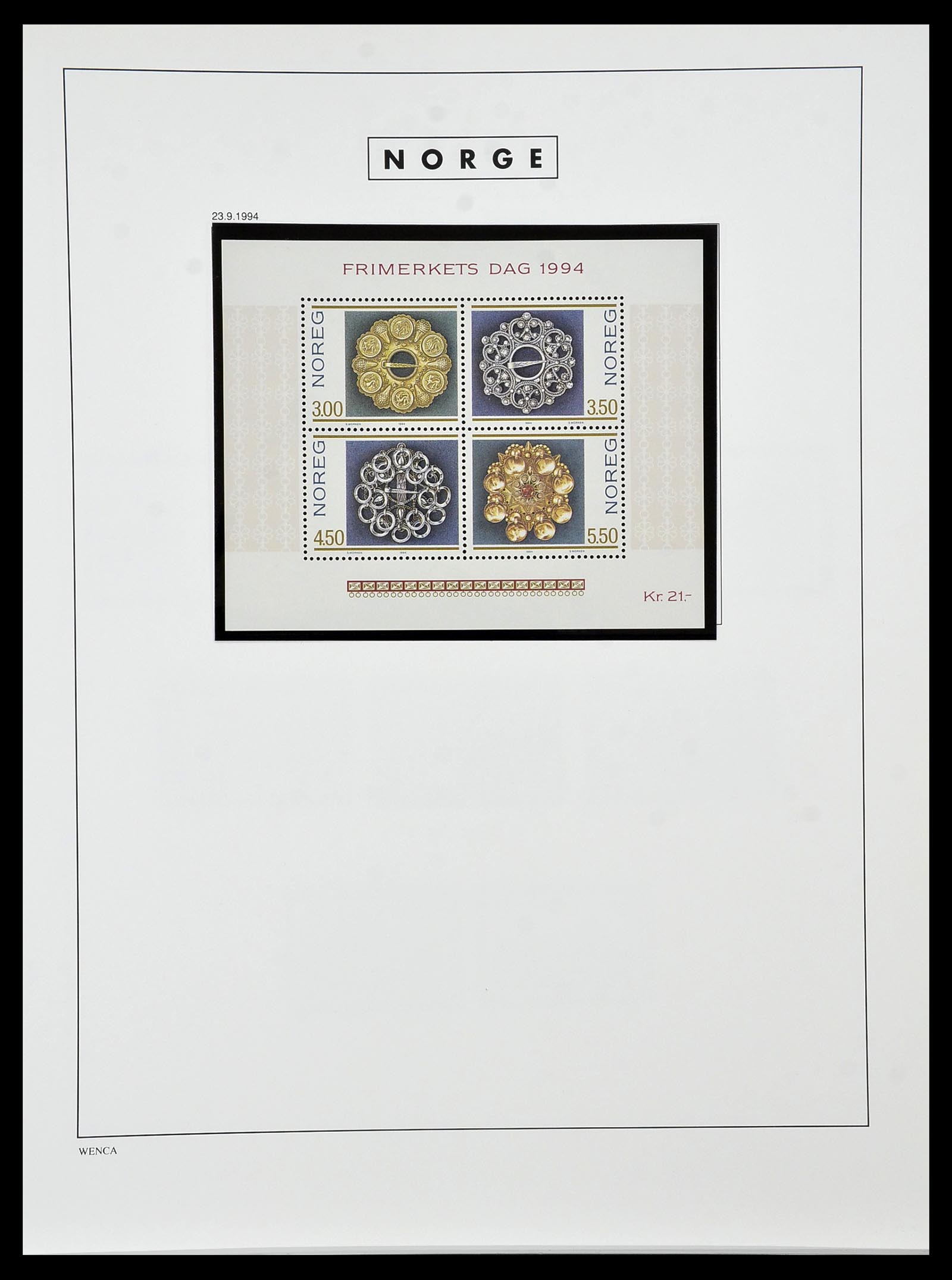 34274 109 - Postzegelverzameling 34274 Noorwegen 1856-2012.