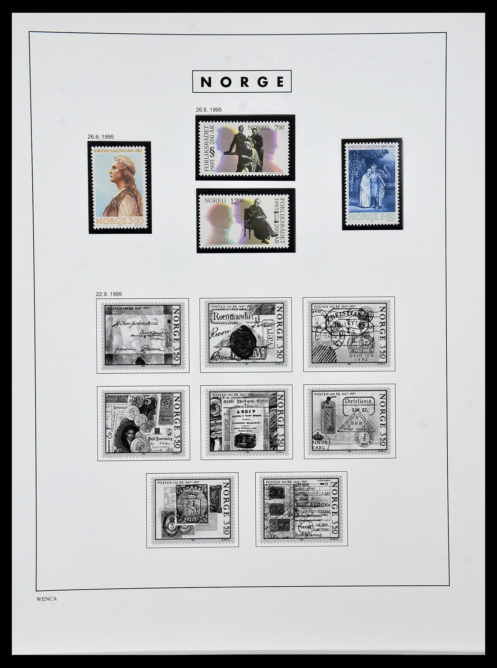 34274 111 - Postzegelverzameling 34274 Noorwegen 1856-2012.