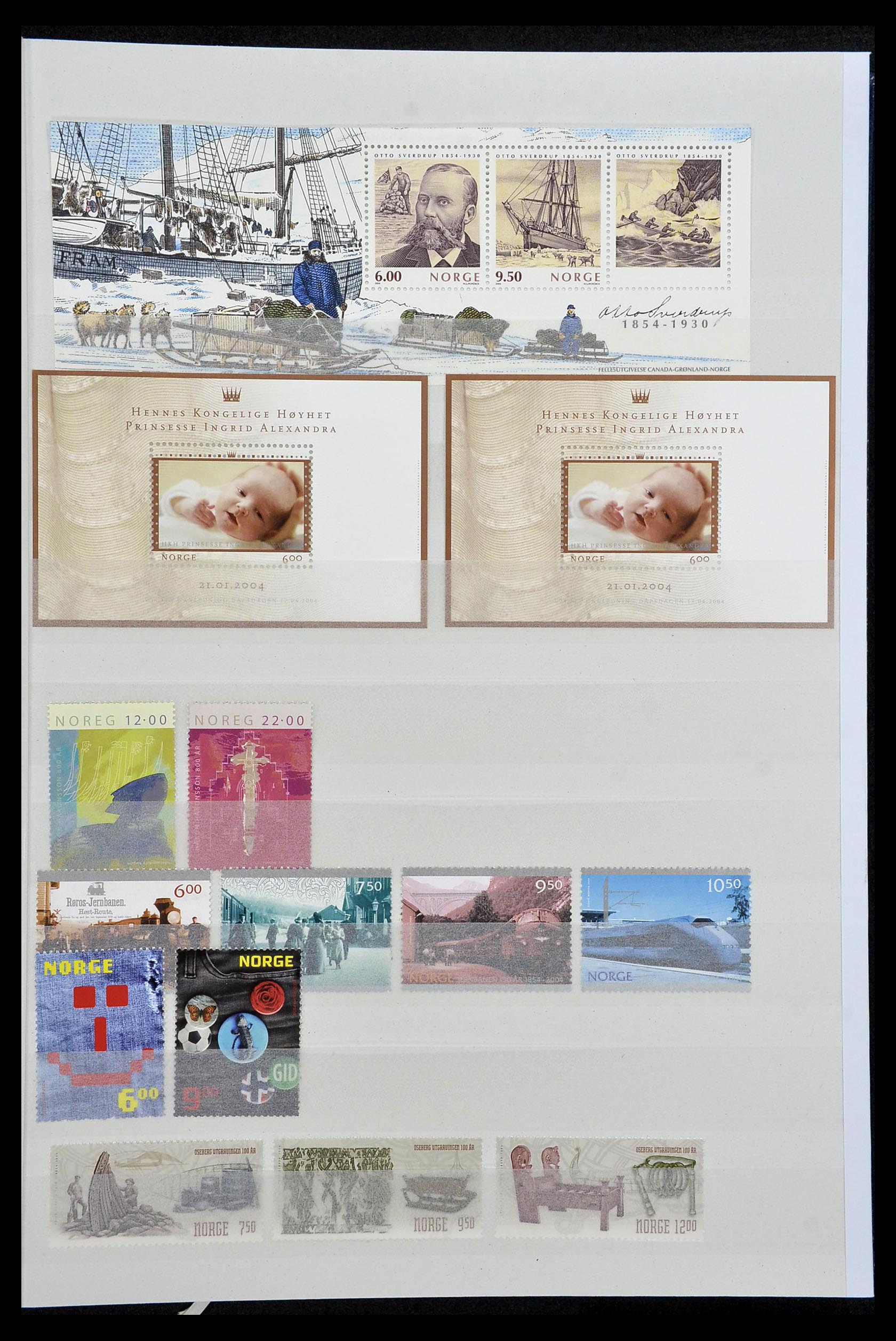 34274 141 - Postzegelverzameling 34274 Noorwegen 1856-2012.