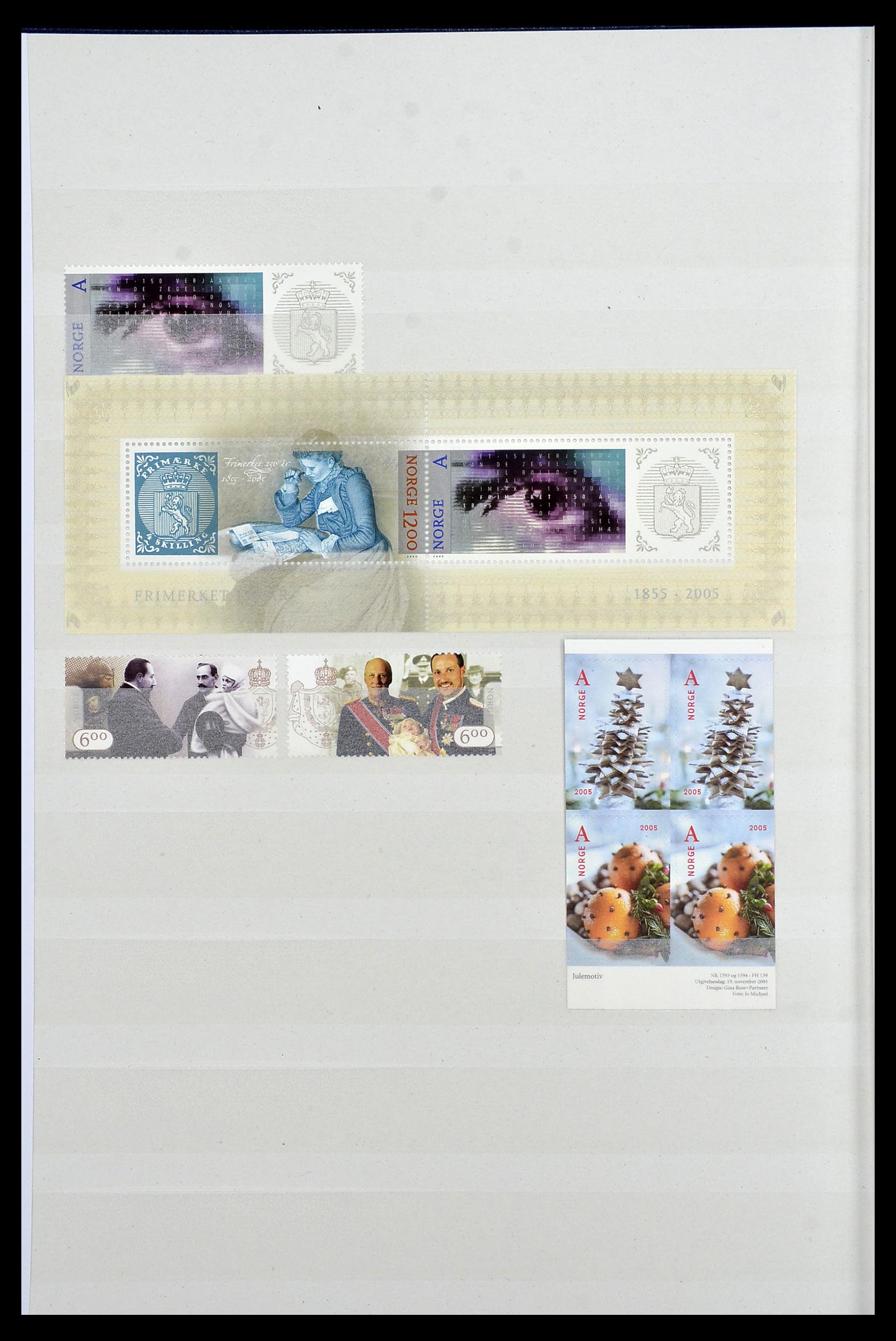 34274 144 - Postzegelverzameling 34274 Noorwegen 1856-2012.