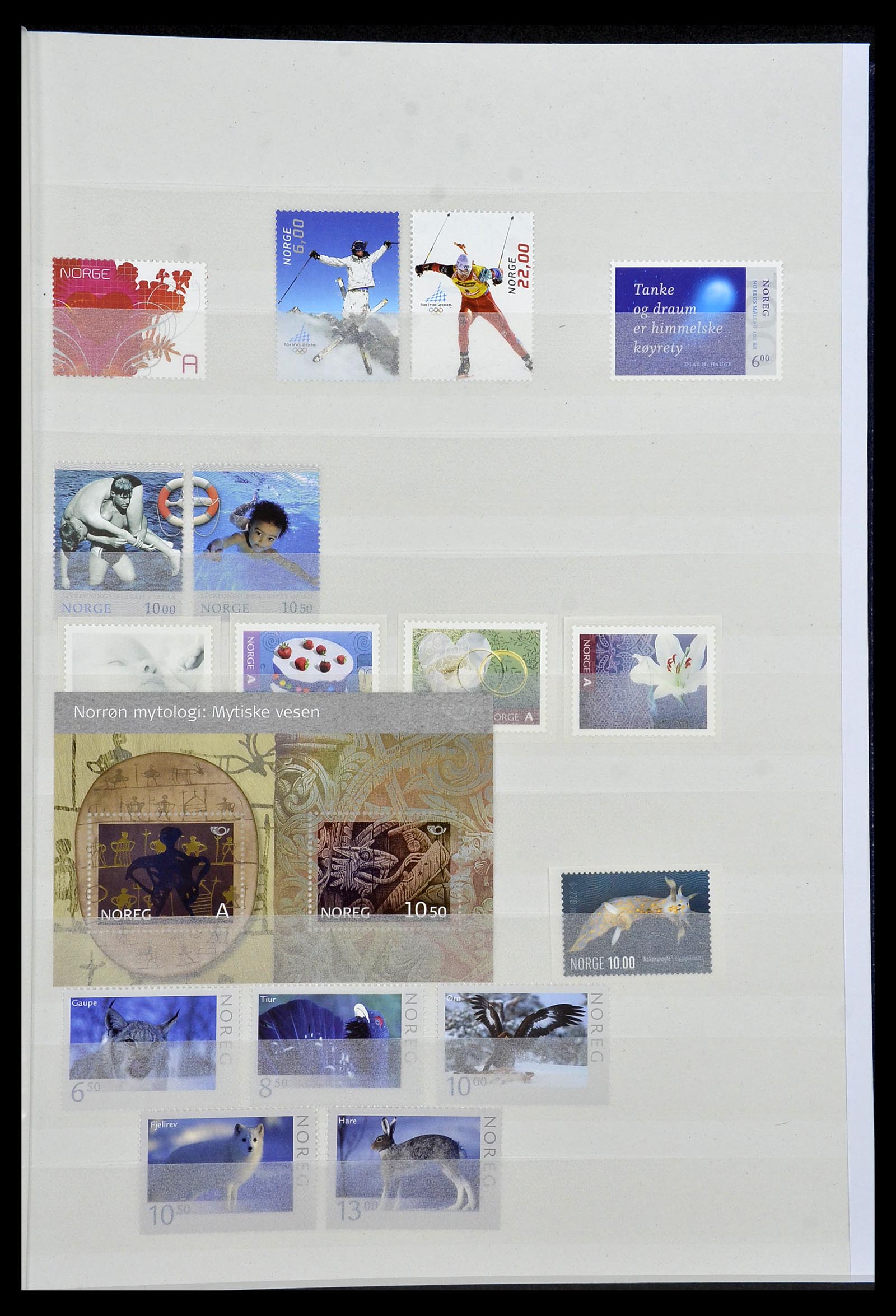 34274 145 - Postzegelverzameling 34274 Noorwegen 1856-2012.