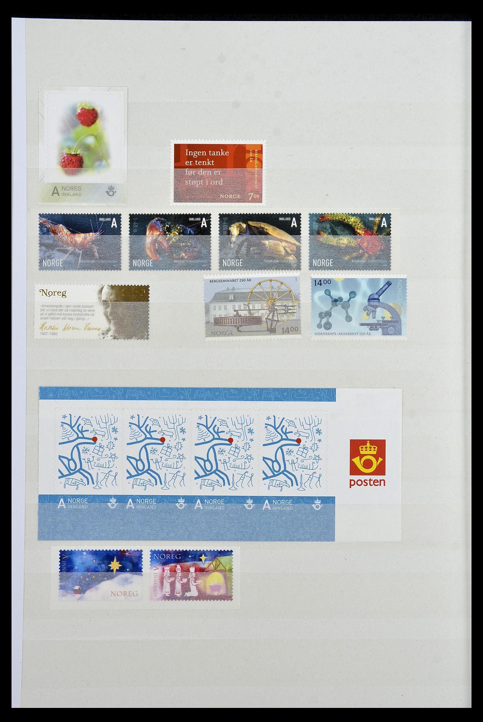 34274 150 - Postzegelverzameling 34274 Noorwegen 1856-2012.