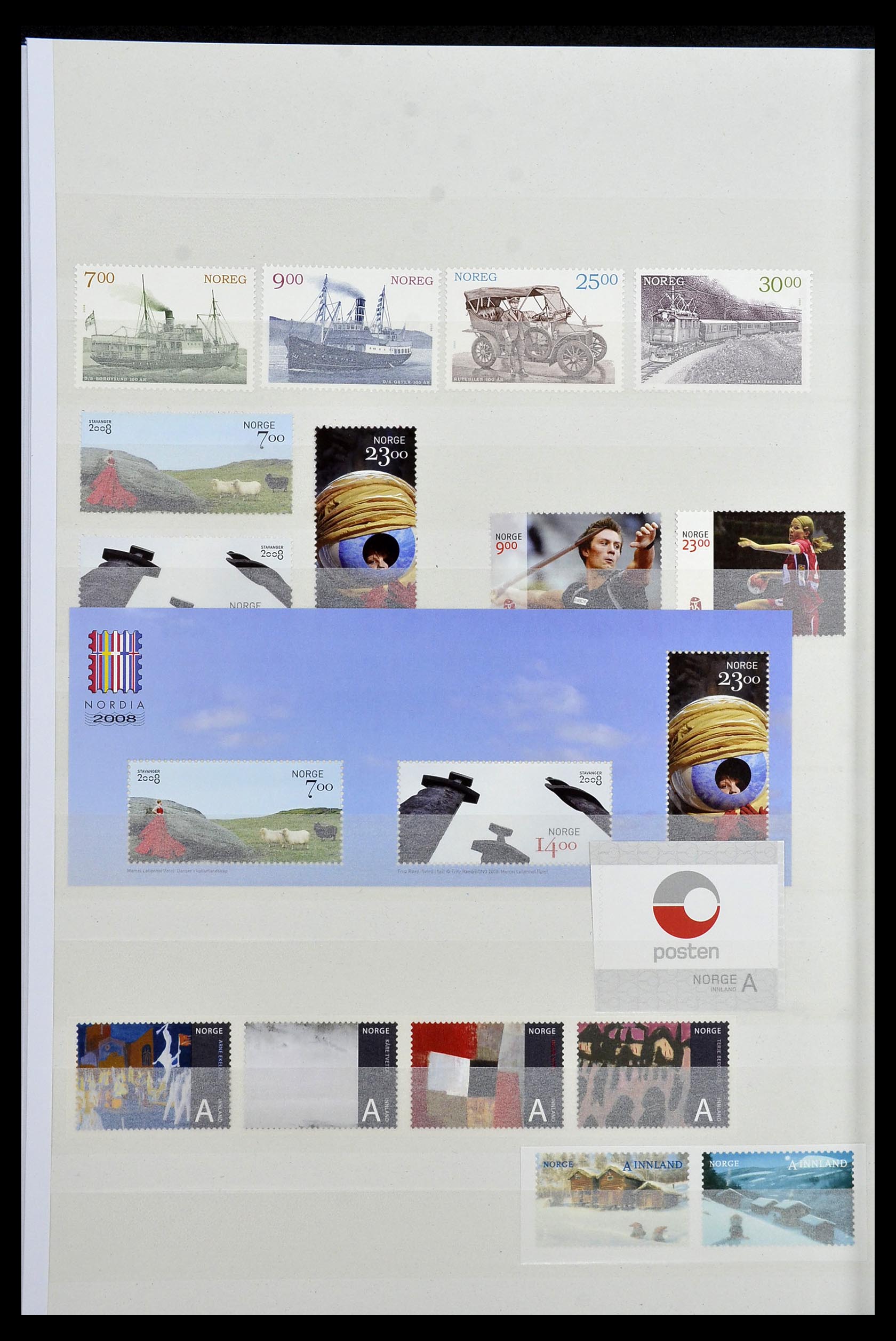 34274 152 - Postzegelverzameling 34274 Noorwegen 1856-2012.