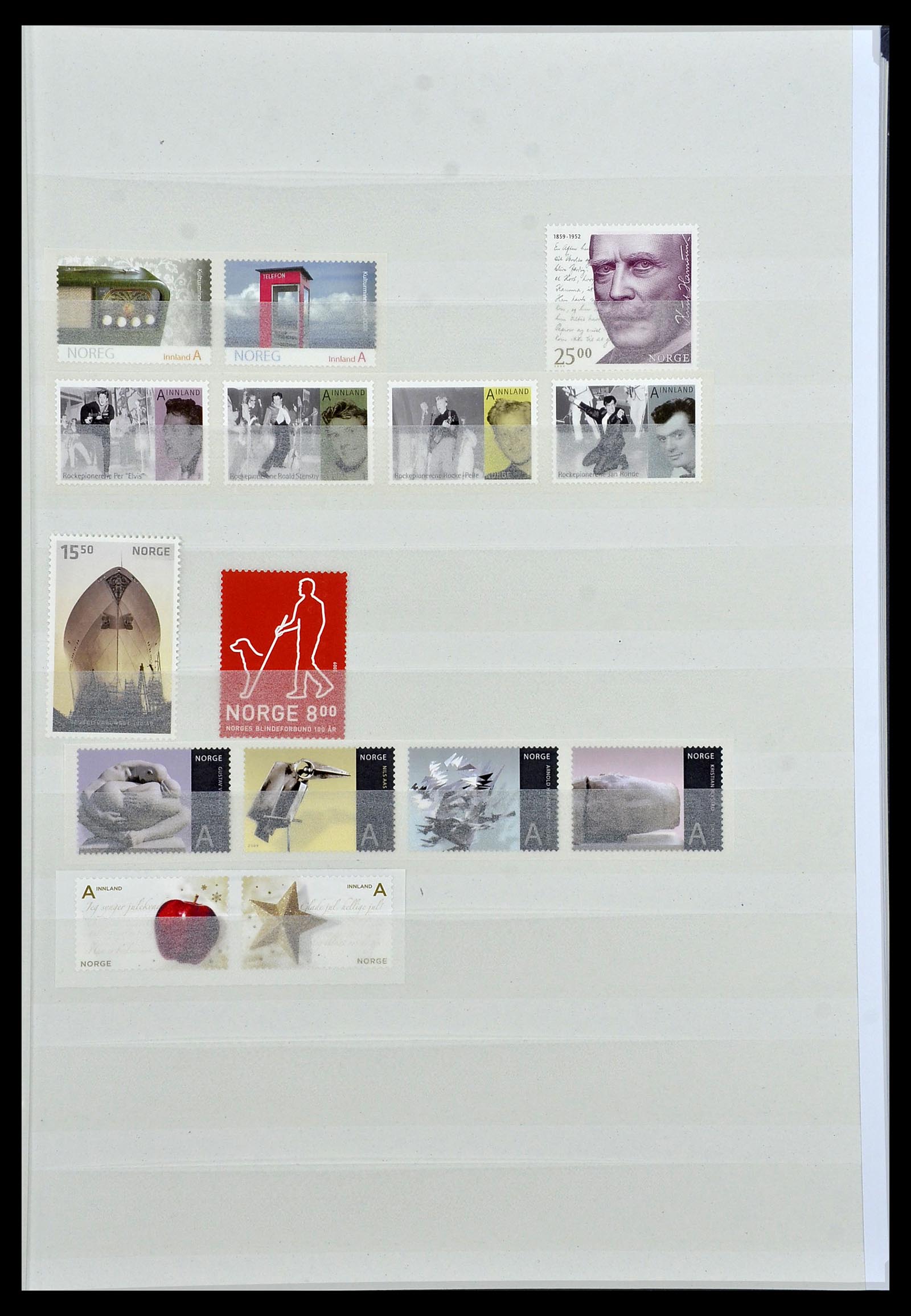 34274 155 - Postzegelverzameling 34274 Noorwegen 1856-2012.