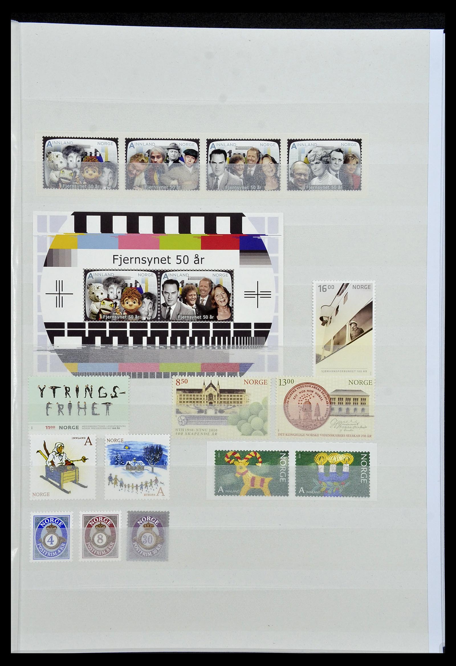 34274 157 - Postzegelverzameling 34274 Noorwegen 1856-2012.