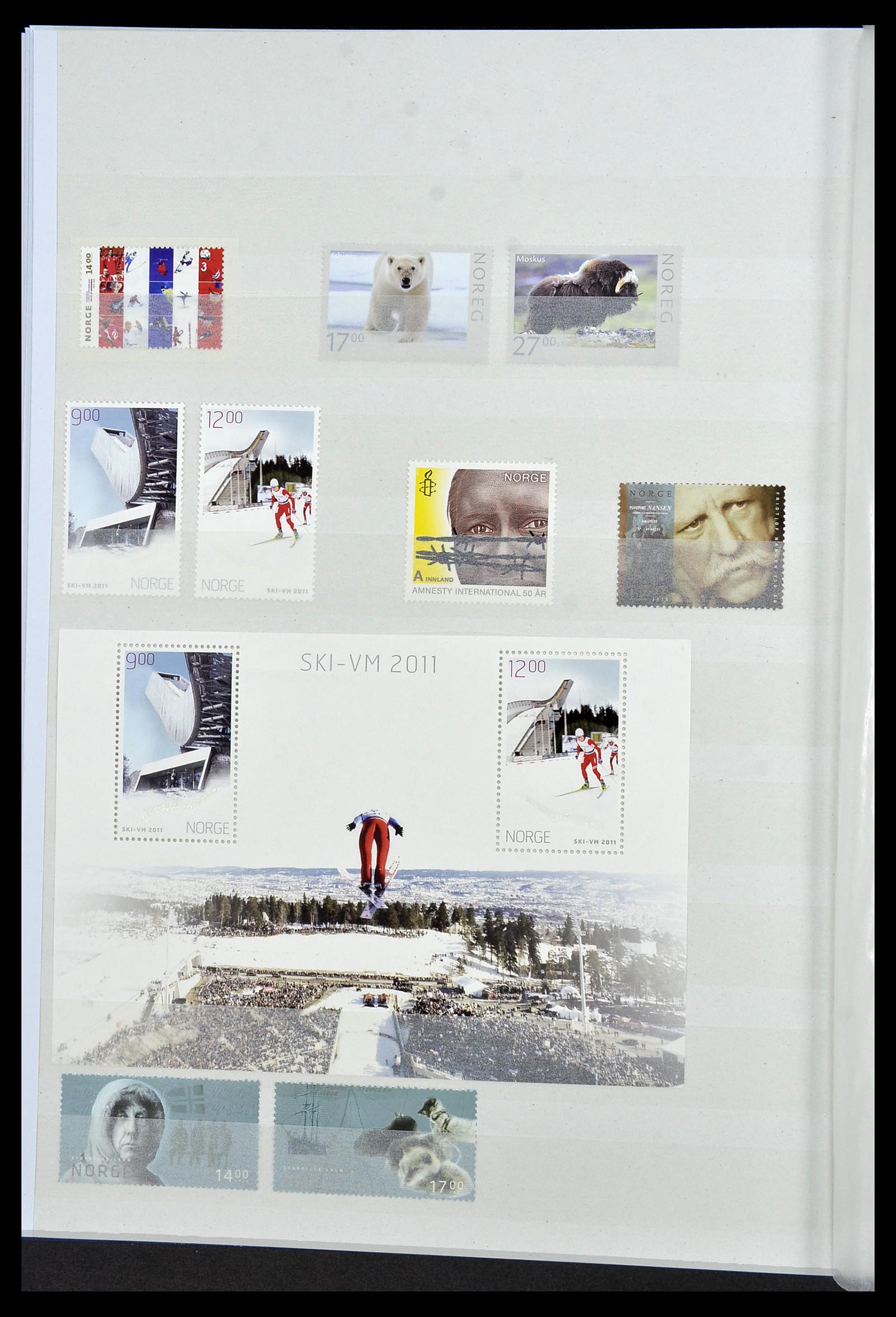 34274 158 - Postzegelverzameling 34274 Noorwegen 1856-2012.