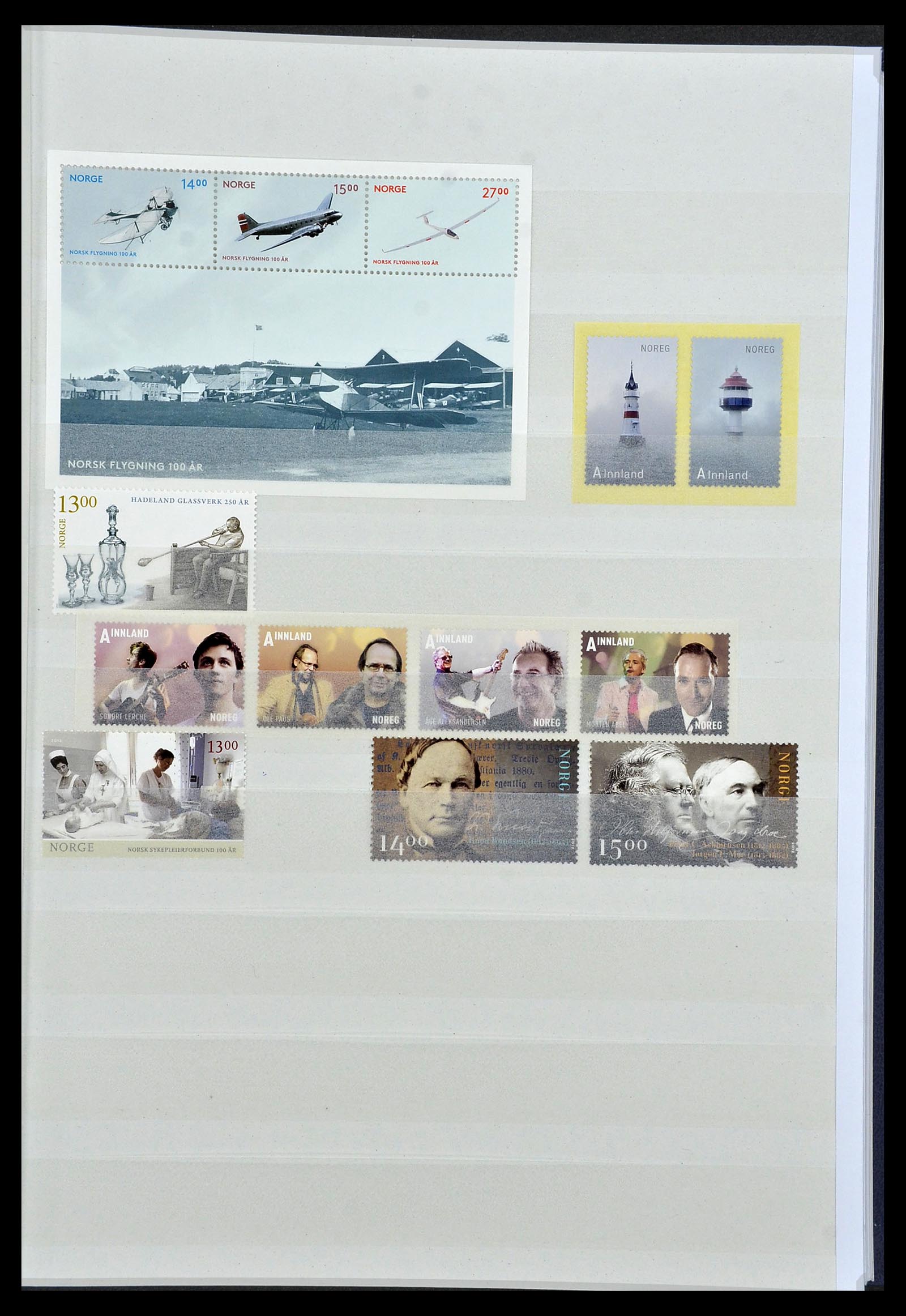 34274 161 - Postzegelverzameling 34274 Noorwegen 1856-2012.