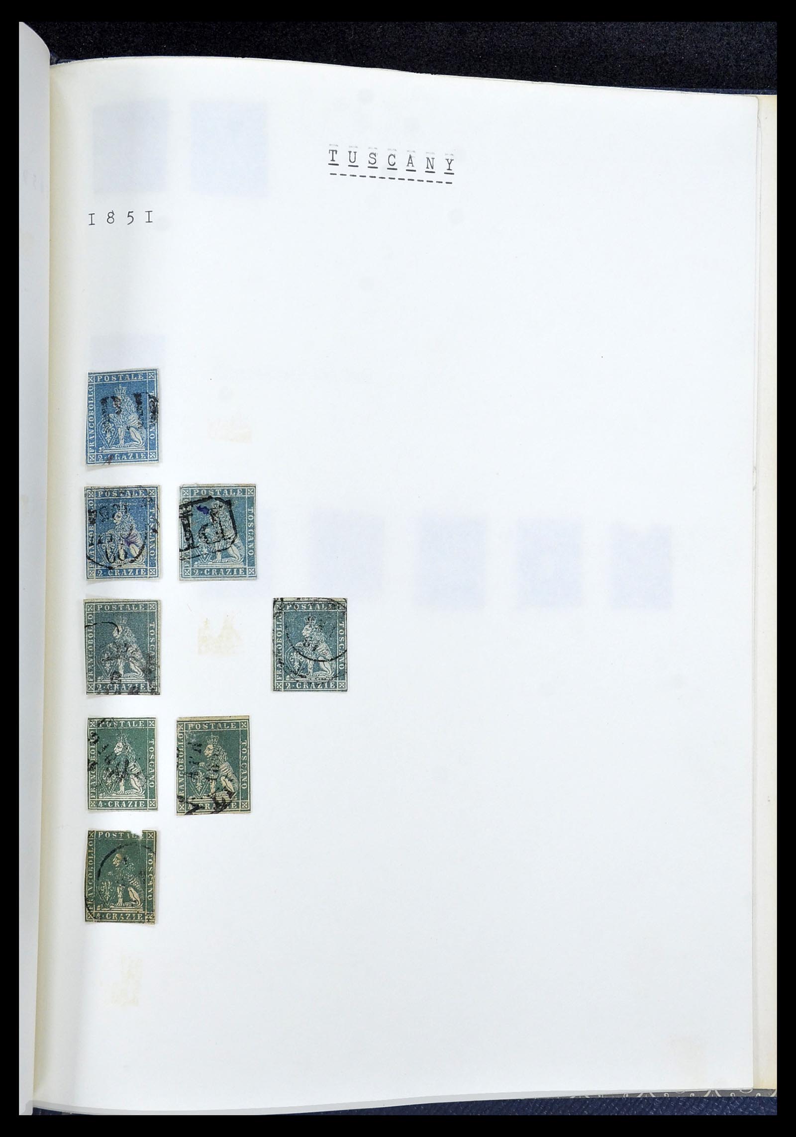 34282 061 - Postzegelverzameling 34282 Italië en gebieden 1852-1940.