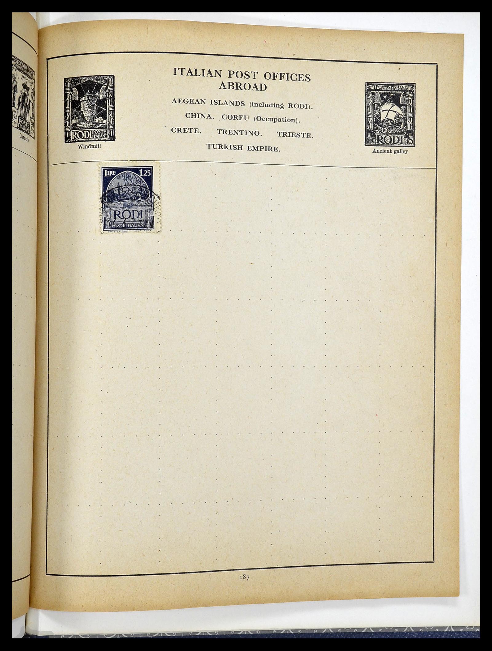 34282 067 - Postzegelverzameling 34282 Italië en gebieden 1852-1940.