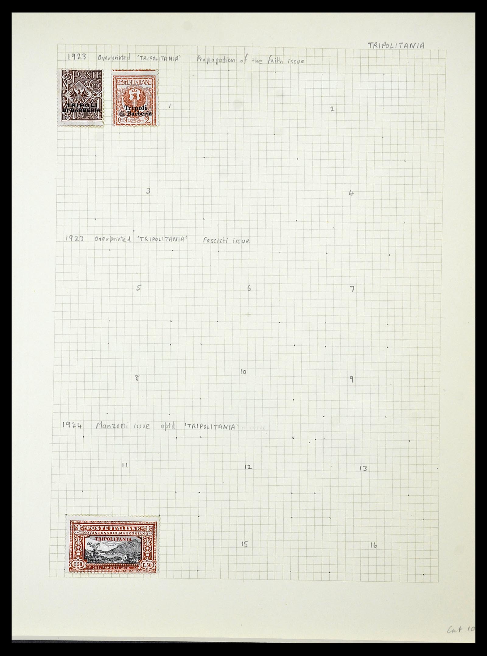 34282 069 - Postzegelverzameling 34282 Italië en gebieden 1852-1940.