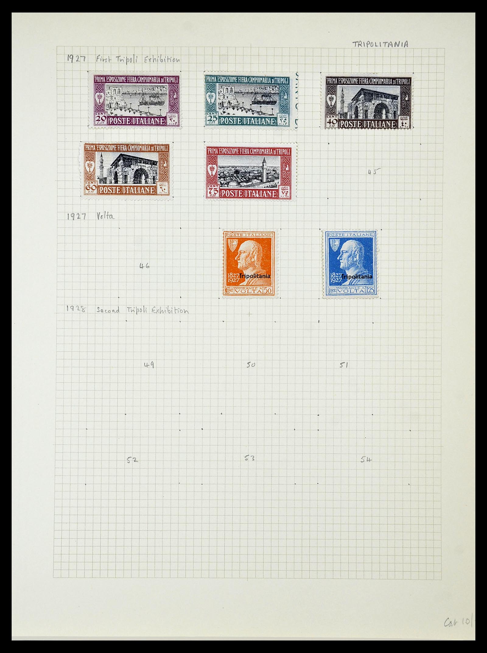 34282 072 - Postzegelverzameling 34282 Italië en gebieden 1852-1940.