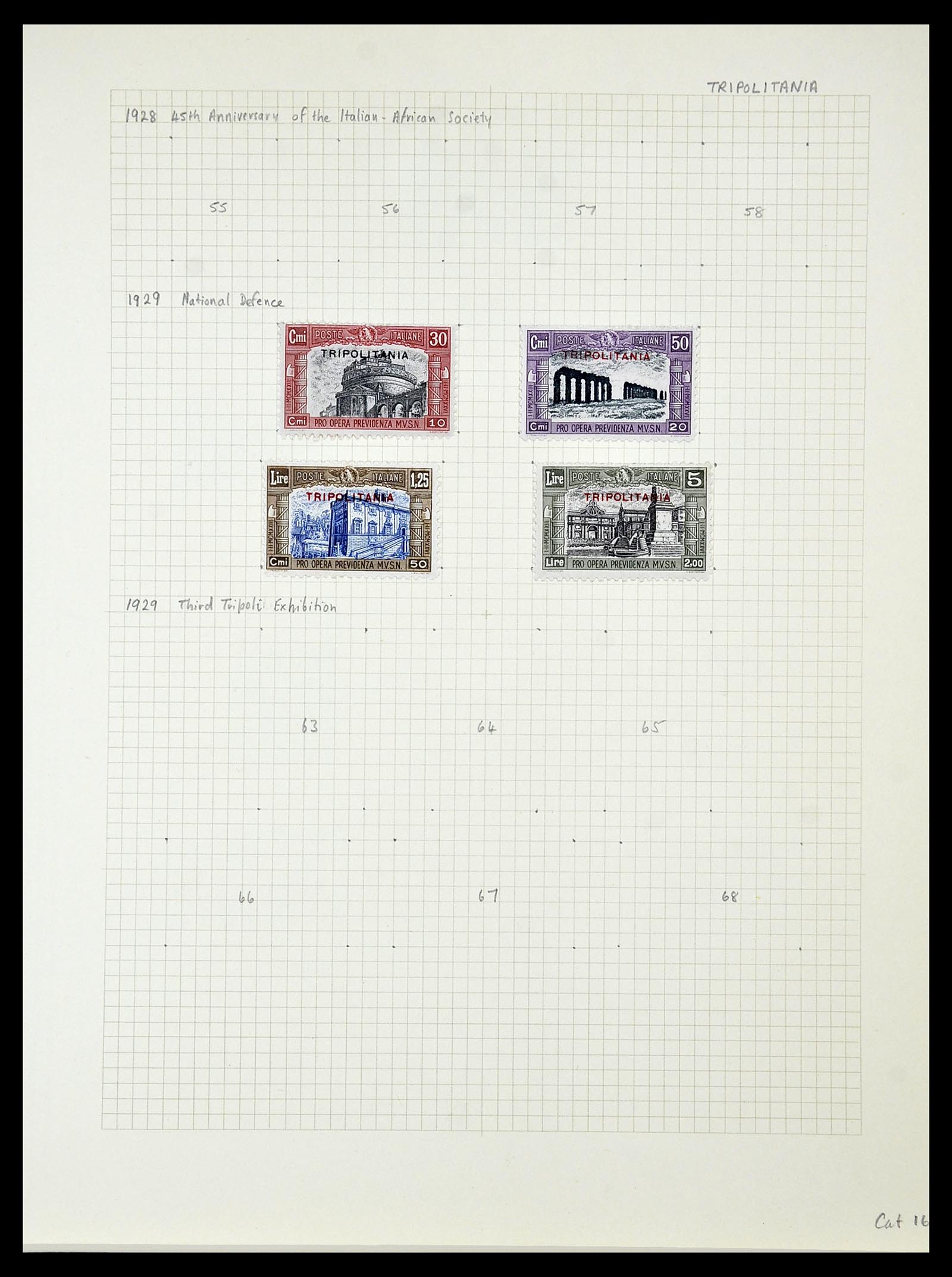 34282 073 - Postzegelverzameling 34282 Italië en gebieden 1852-1940.