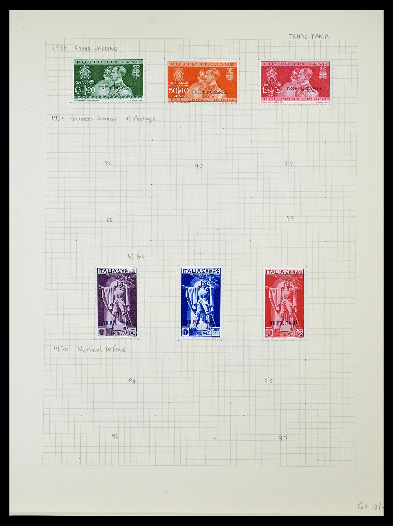 34282 075 - Postzegelverzameling 34282 Italië en gebieden 1852-1940.
