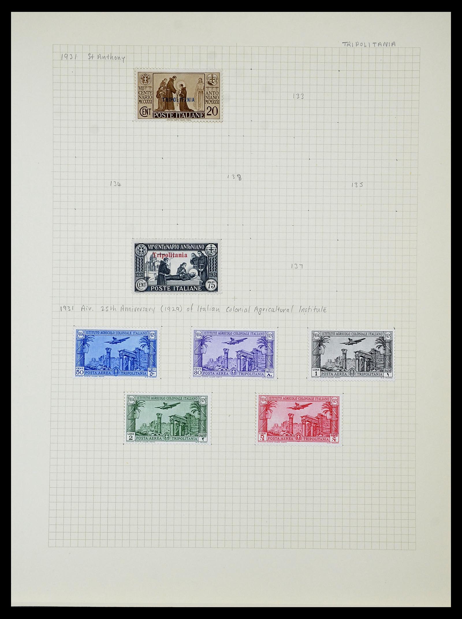 34282 078 - Postzegelverzameling 34282 Italië en gebieden 1852-1940.