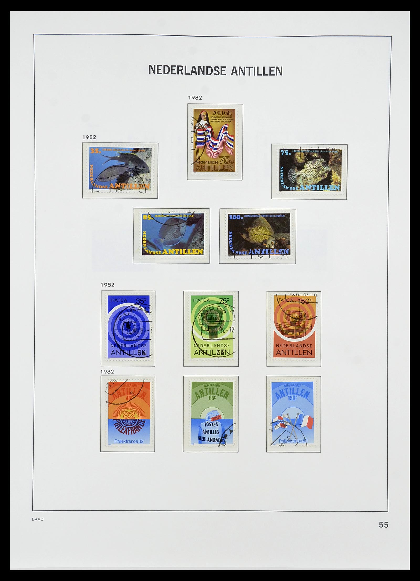 34284 101 - Postzegelverzameling 34284 Nederlandse Gebieden 1864-1985.