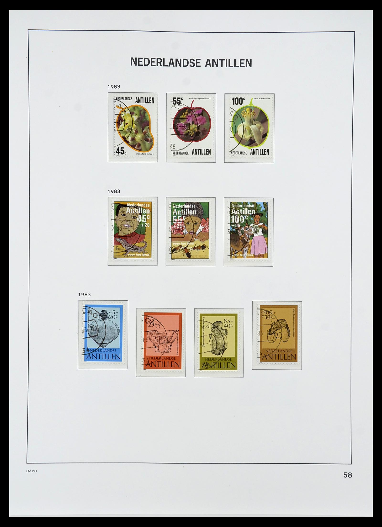 34284 104 - Postzegelverzameling 34284 Nederlandse Gebieden 1864-1985.