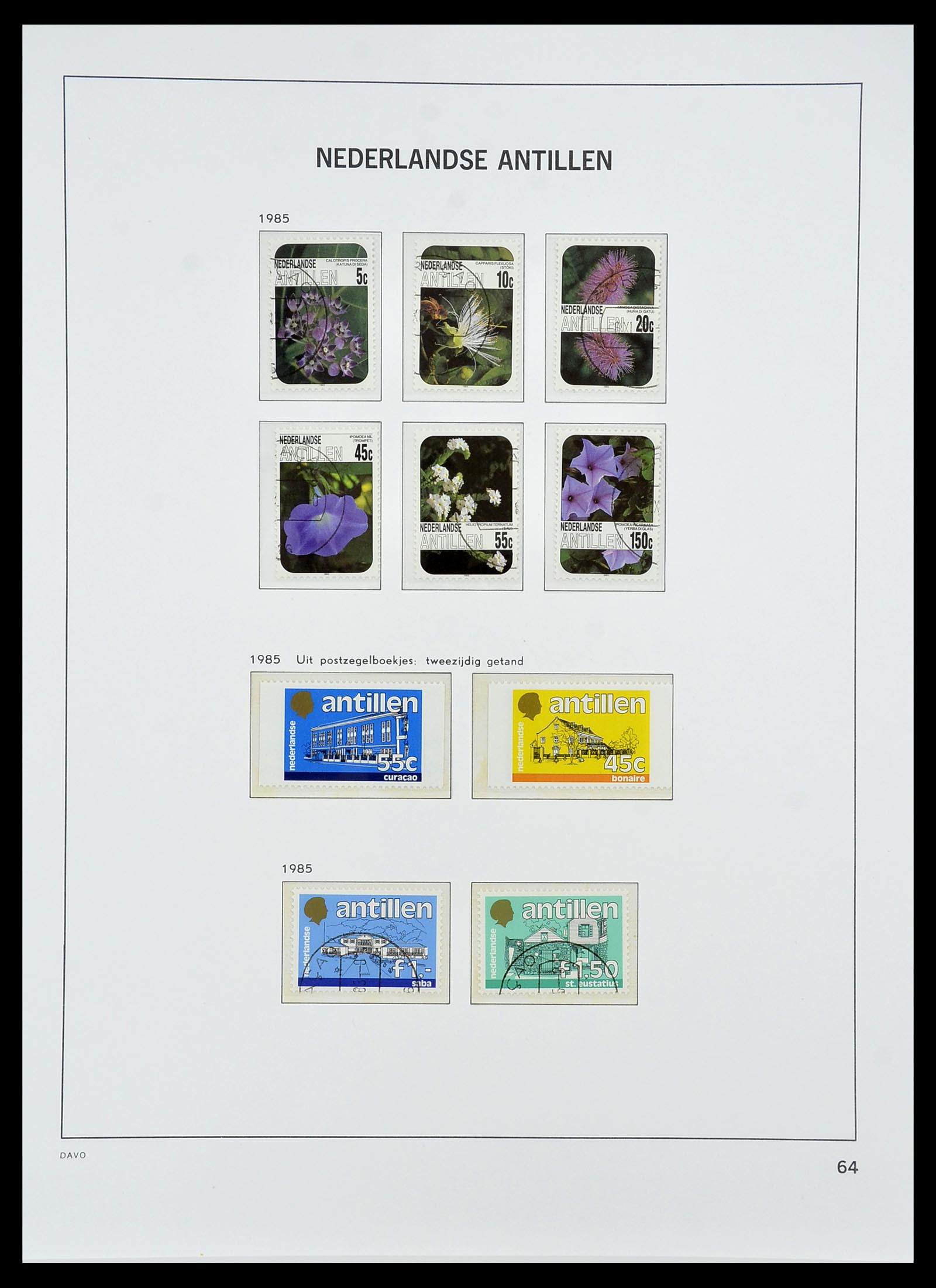 34284 110 - Postzegelverzameling 34284 Nederlandse Gebieden 1864-1985.