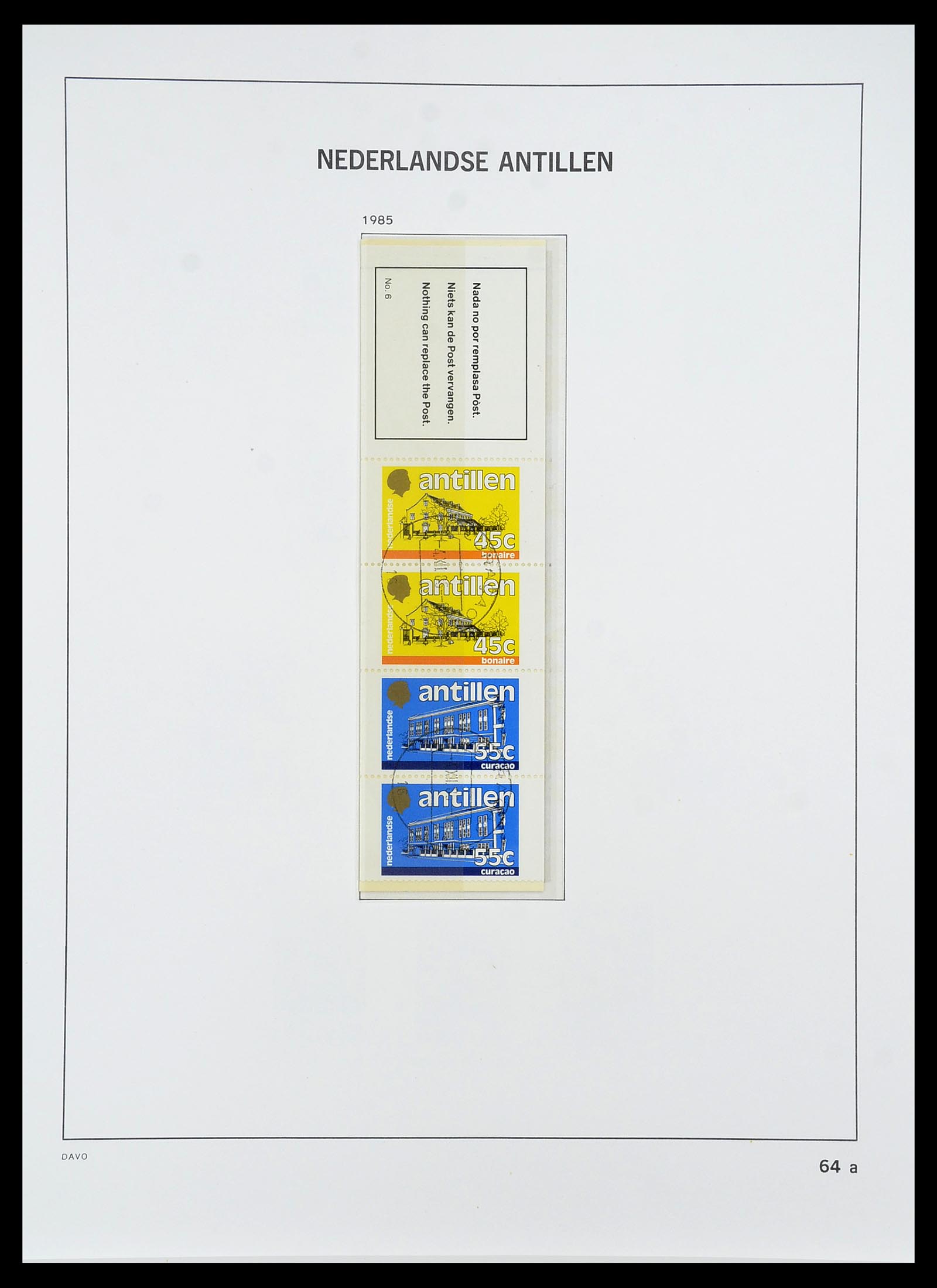 34284 111 - Postzegelverzameling 34284 Nederlandse Gebieden 1864-1985.