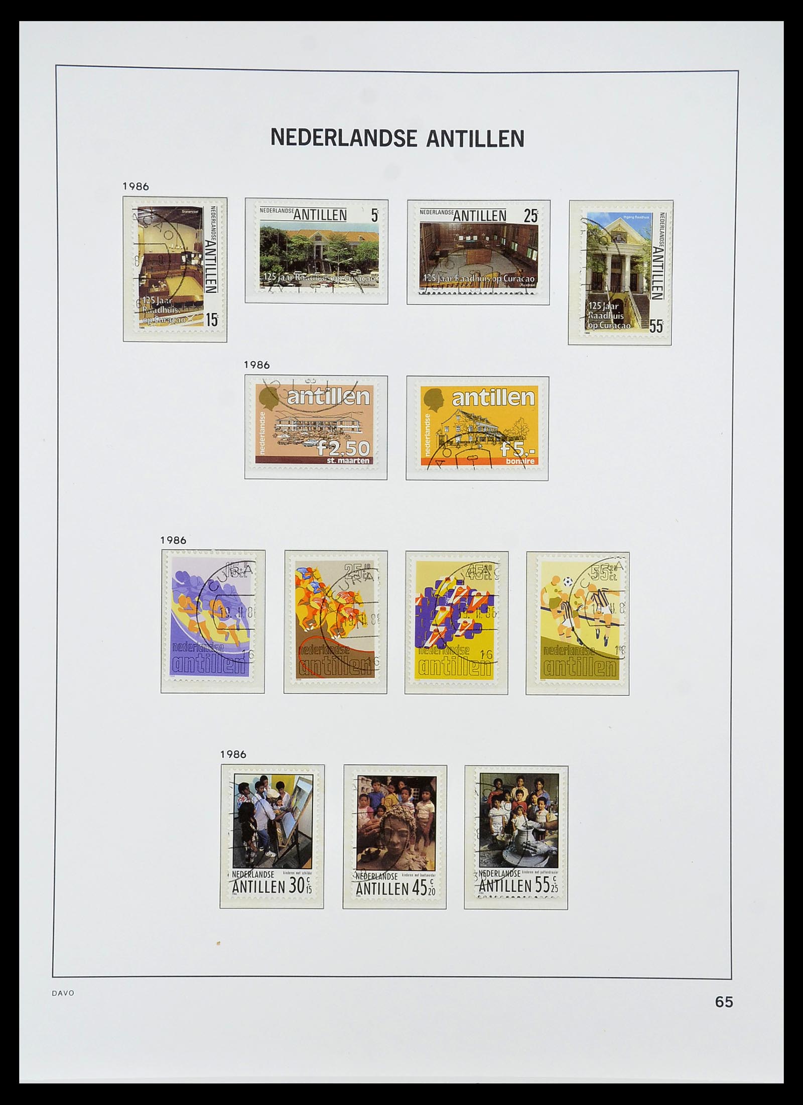 34284 112 - Postzegelverzameling 34284 Nederlandse Gebieden 1864-1985.