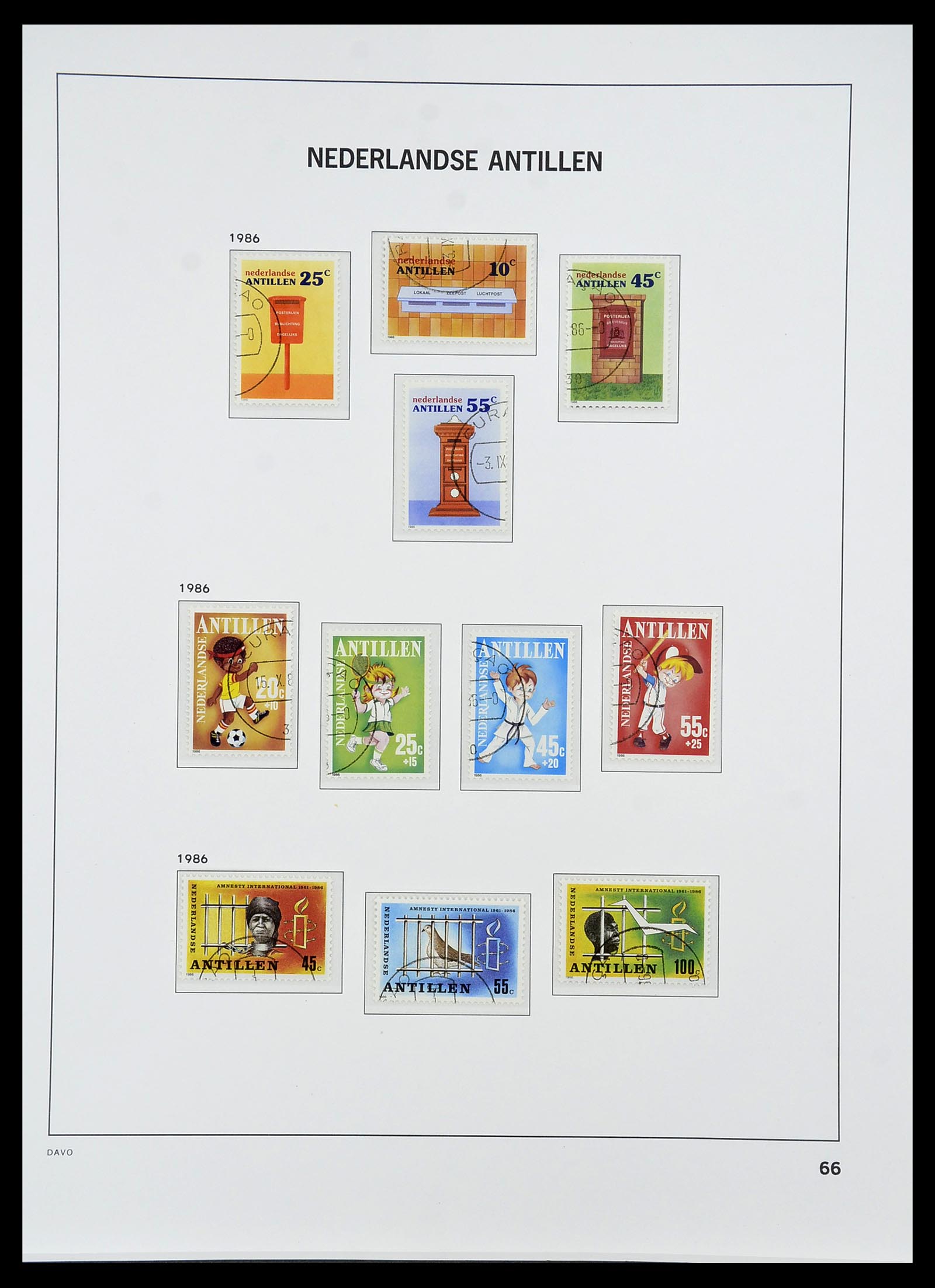 34284 113 - Postzegelverzameling 34284 Nederlandse Gebieden 1864-1985.
