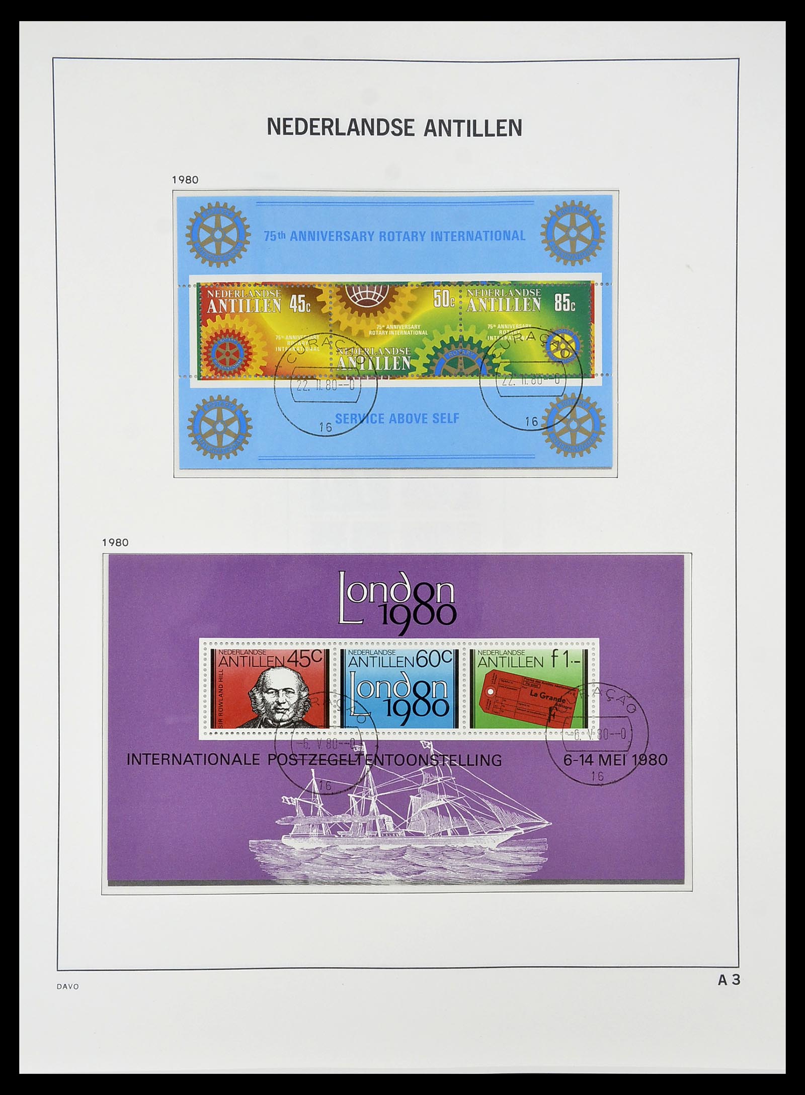 34284 117 - Postzegelverzameling 34284 Nederlandse Gebieden 1864-1985.
