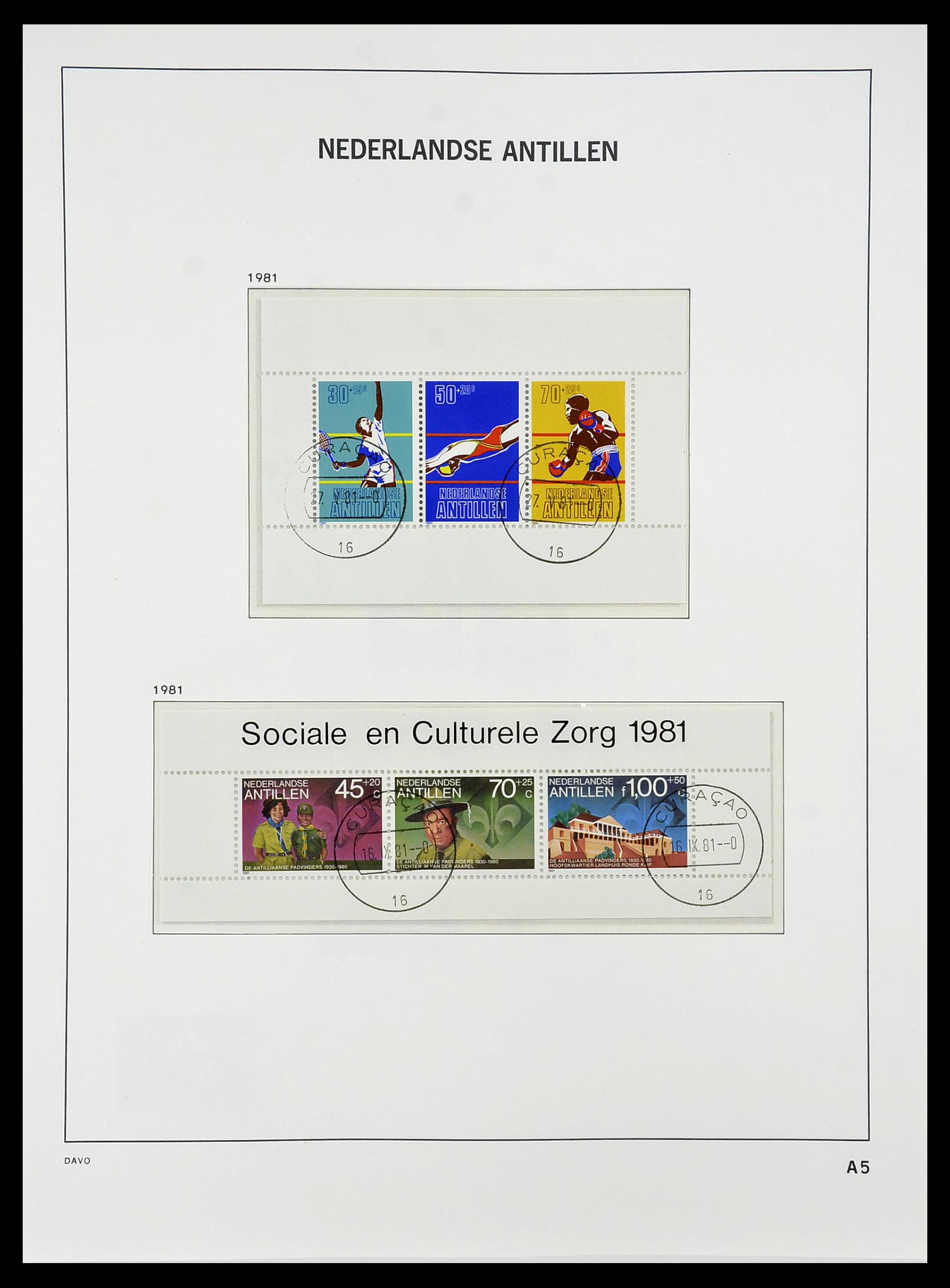 34284 119 - Postzegelverzameling 34284 Nederlandse Gebieden 1864-1985.
