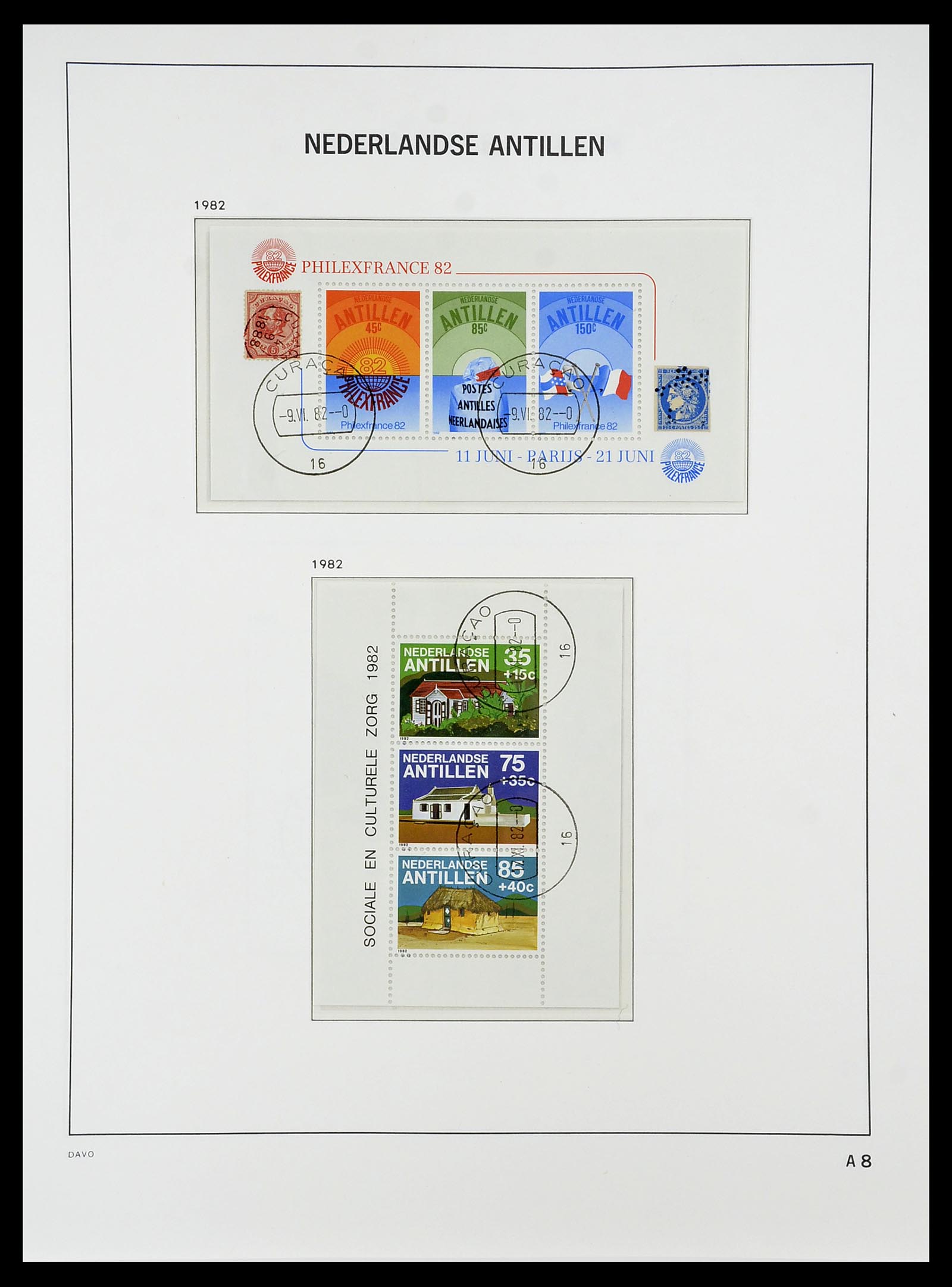 34284 122 - Postzegelverzameling 34284 Nederlandse Gebieden 1864-1985.