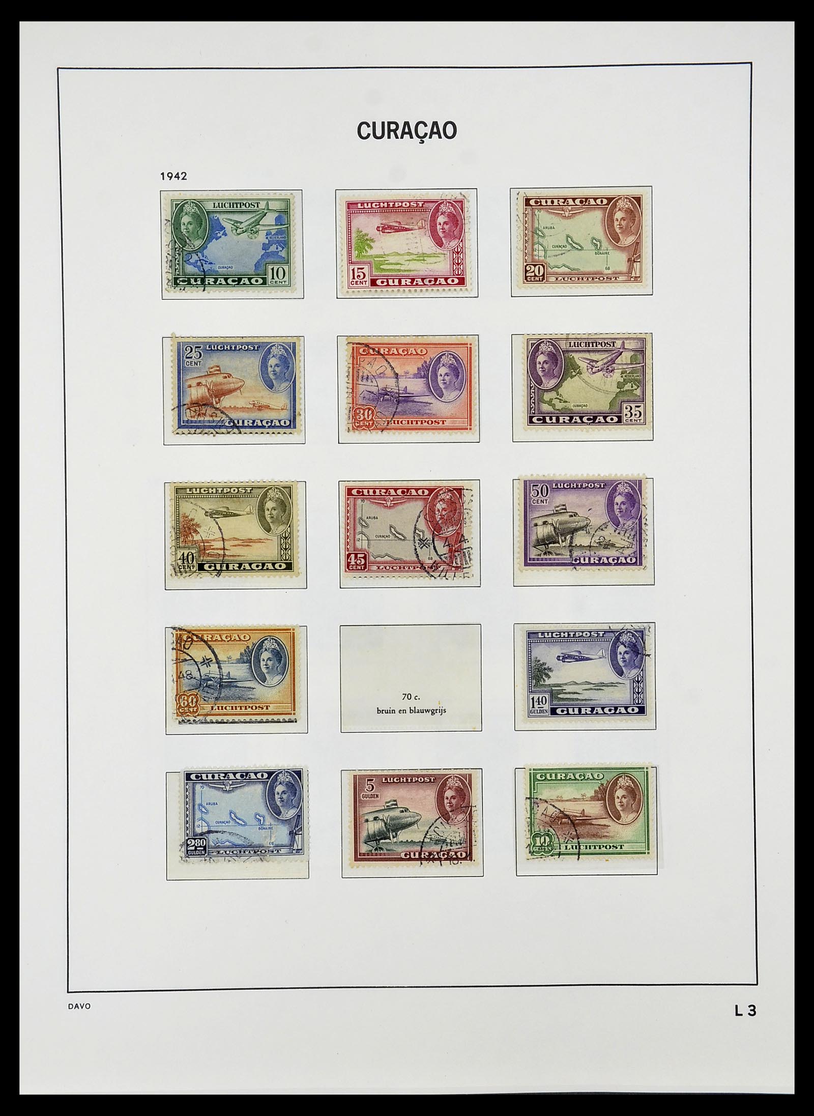 34284 129 - Postzegelverzameling 34284 Nederlandse Gebieden 1864-1985.