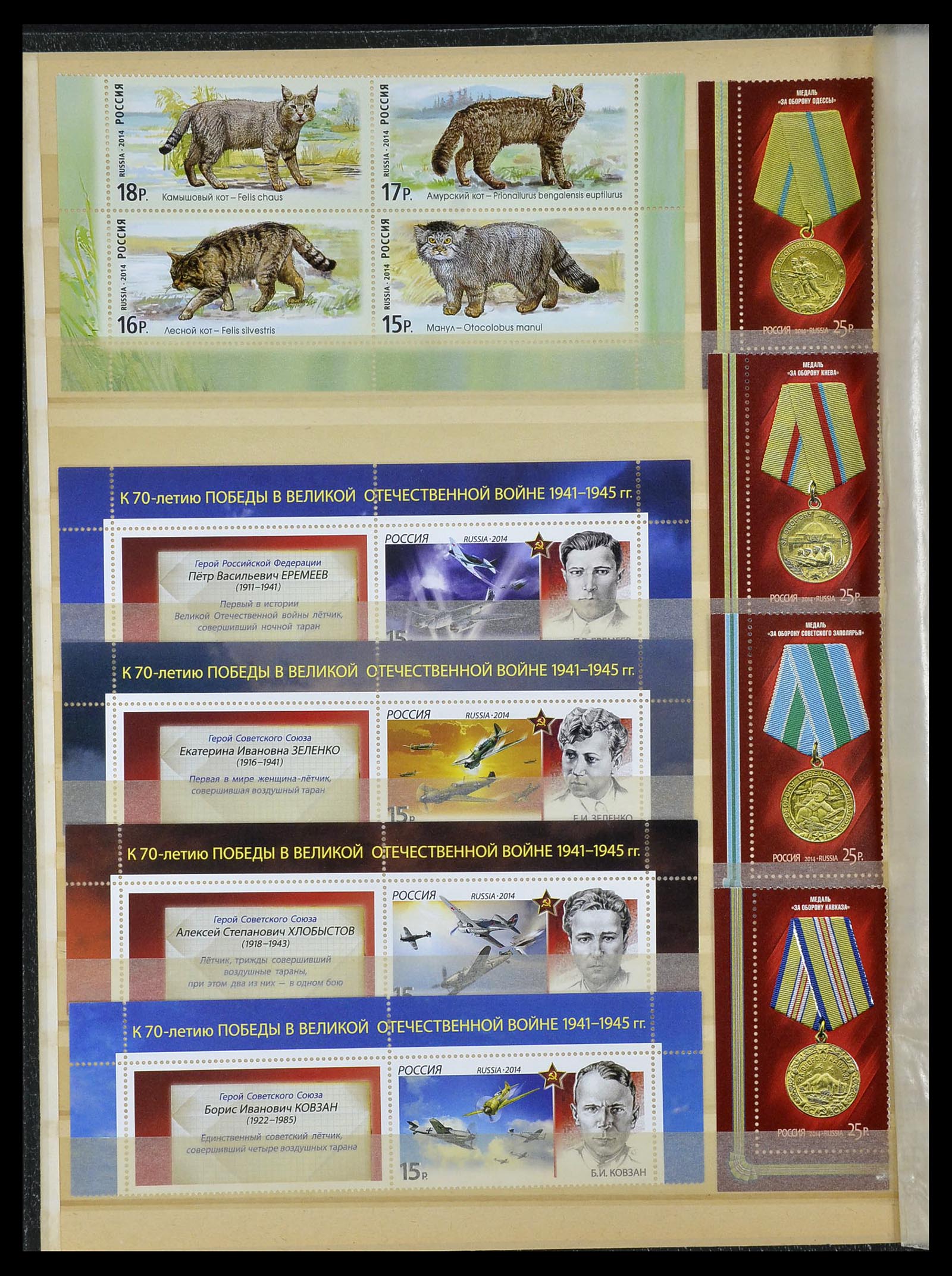 34318 140 - Postzegelverzameling 34318 Rusland 1992-2016!!