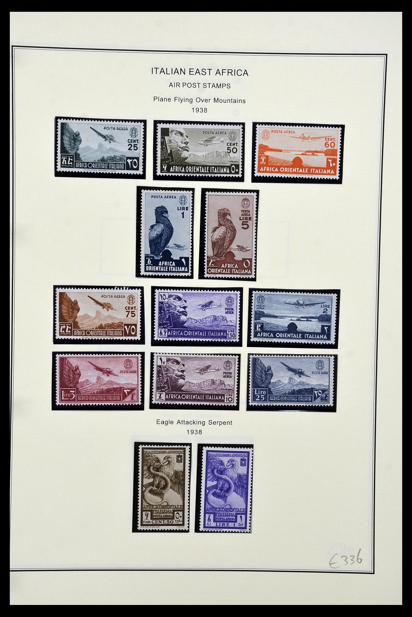 34320 102 - Postzegelverzameling 34320 Italiaanse gebieden en koloniën 1874-1941.