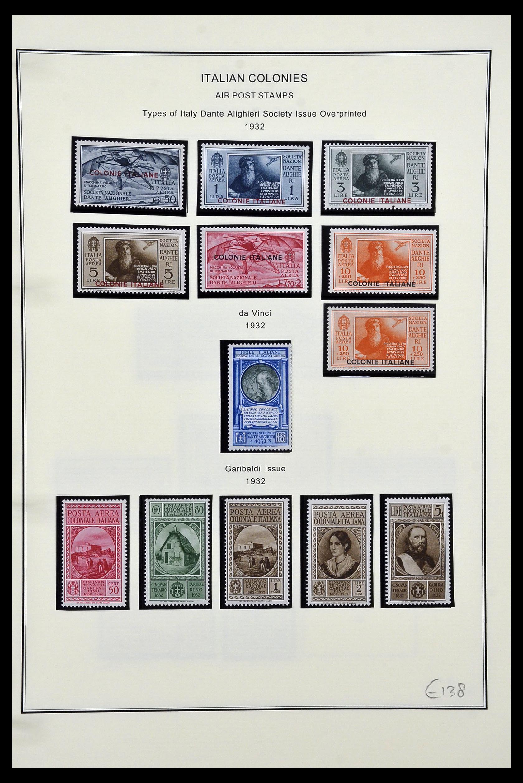 34320 109 - Postzegelverzameling 34320 Italiaanse gebieden en koloniën 1874-1941.