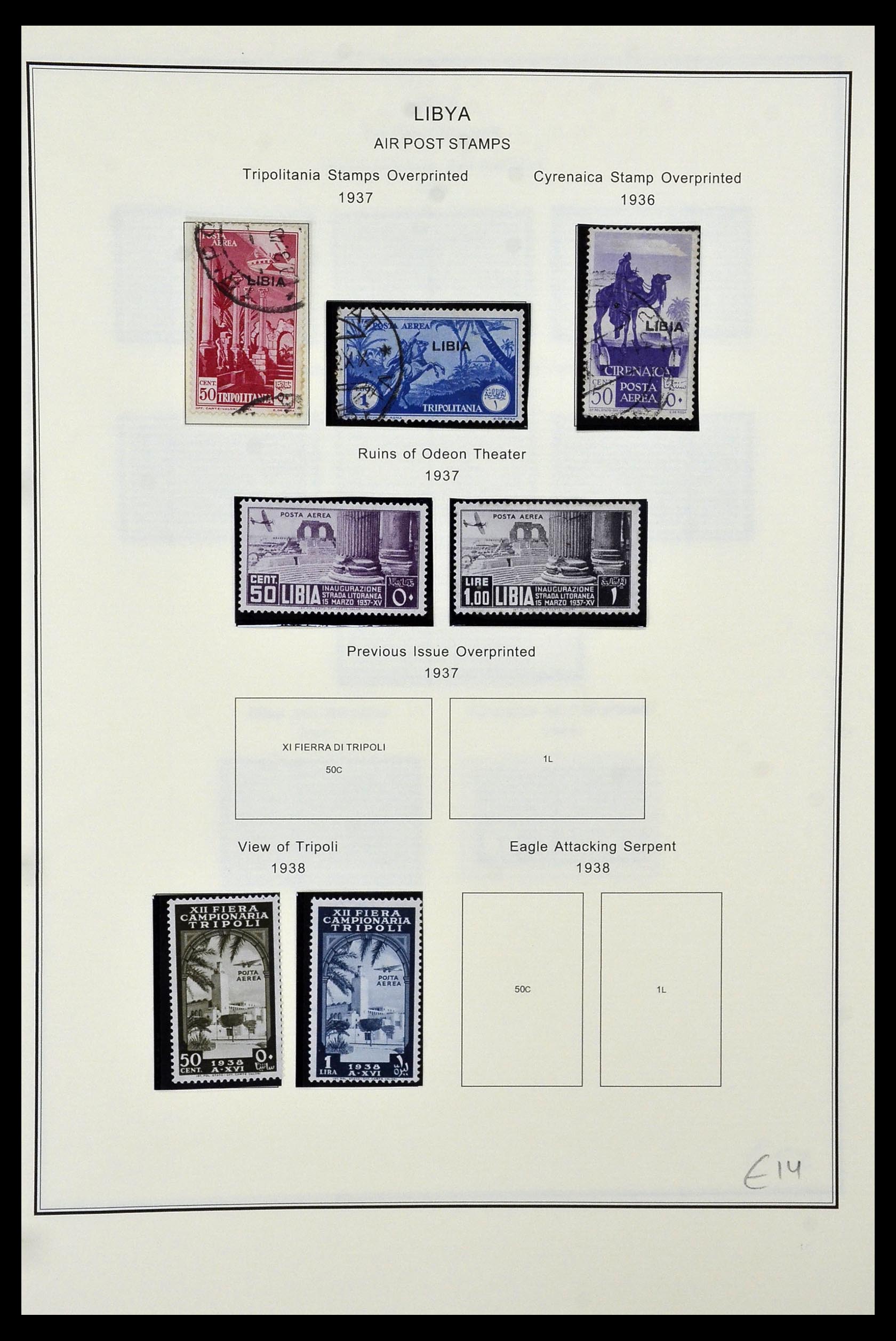 34320 122 - Postzegelverzameling 34320 Italiaanse gebieden en koloniën 1874-1941.