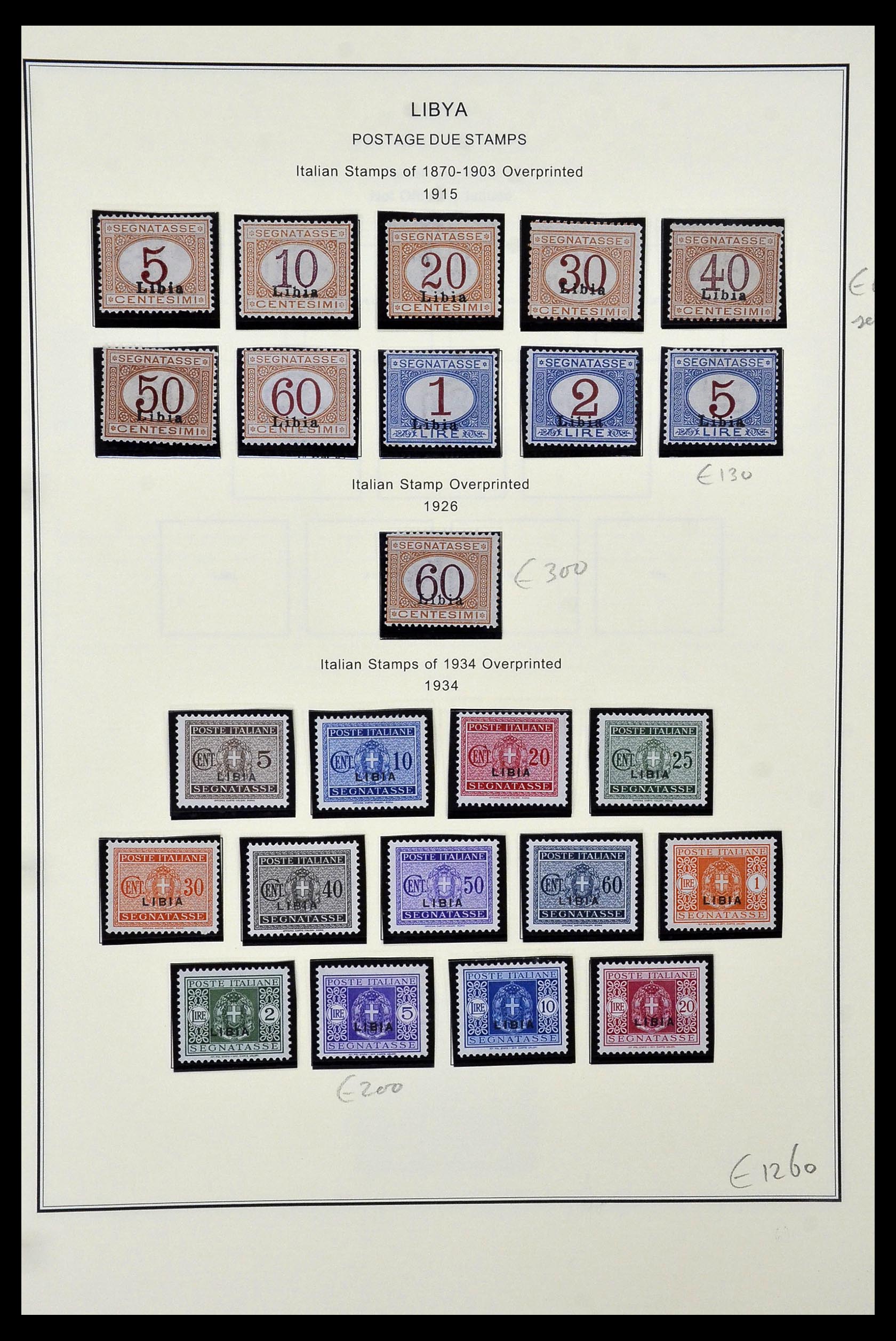 34320 125 - Postzegelverzameling 34320 Italiaanse gebieden en koloniën 1874-1941.