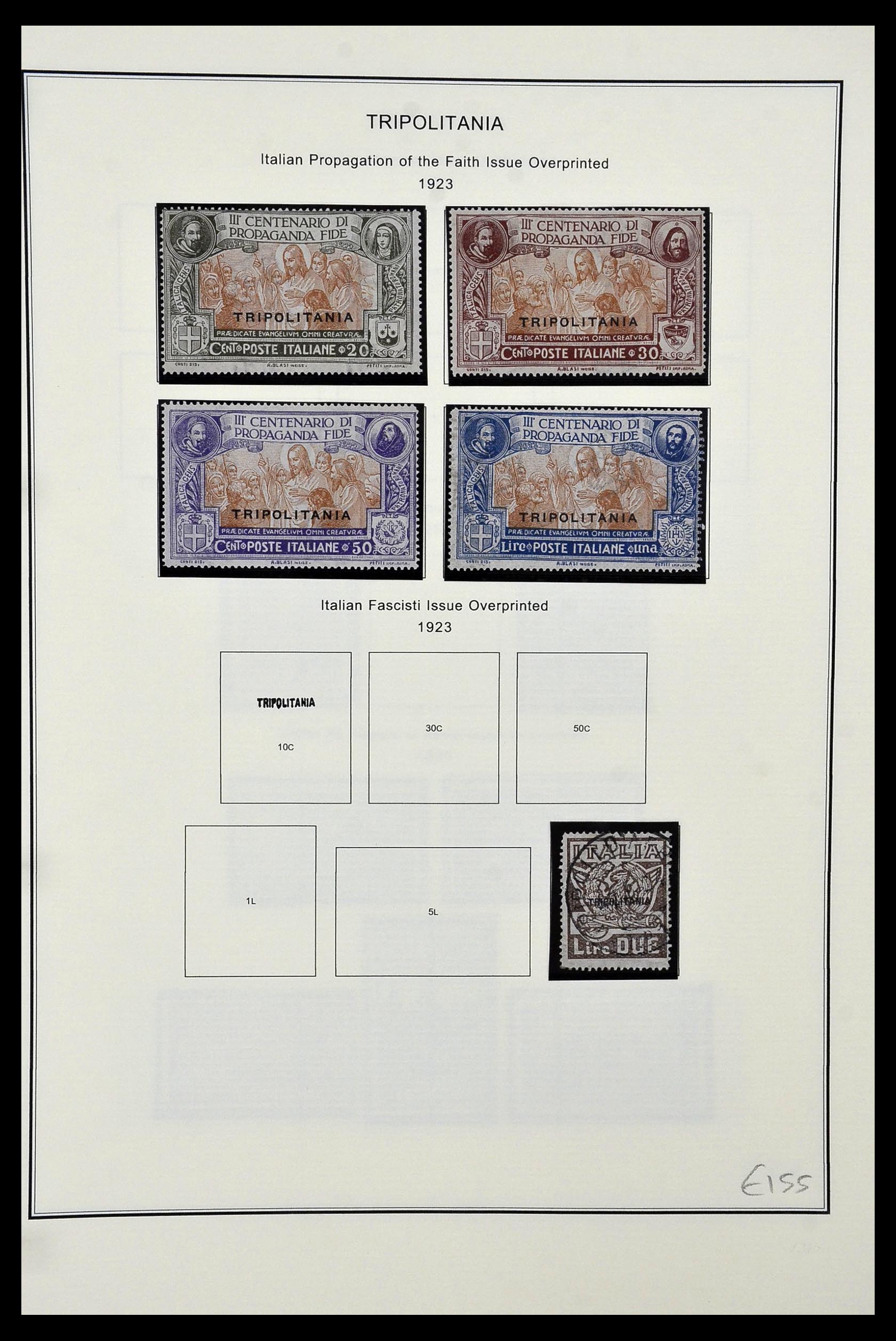 34320 127 - Postzegelverzameling 34320 Italiaanse gebieden en koloniën 1874-1941.