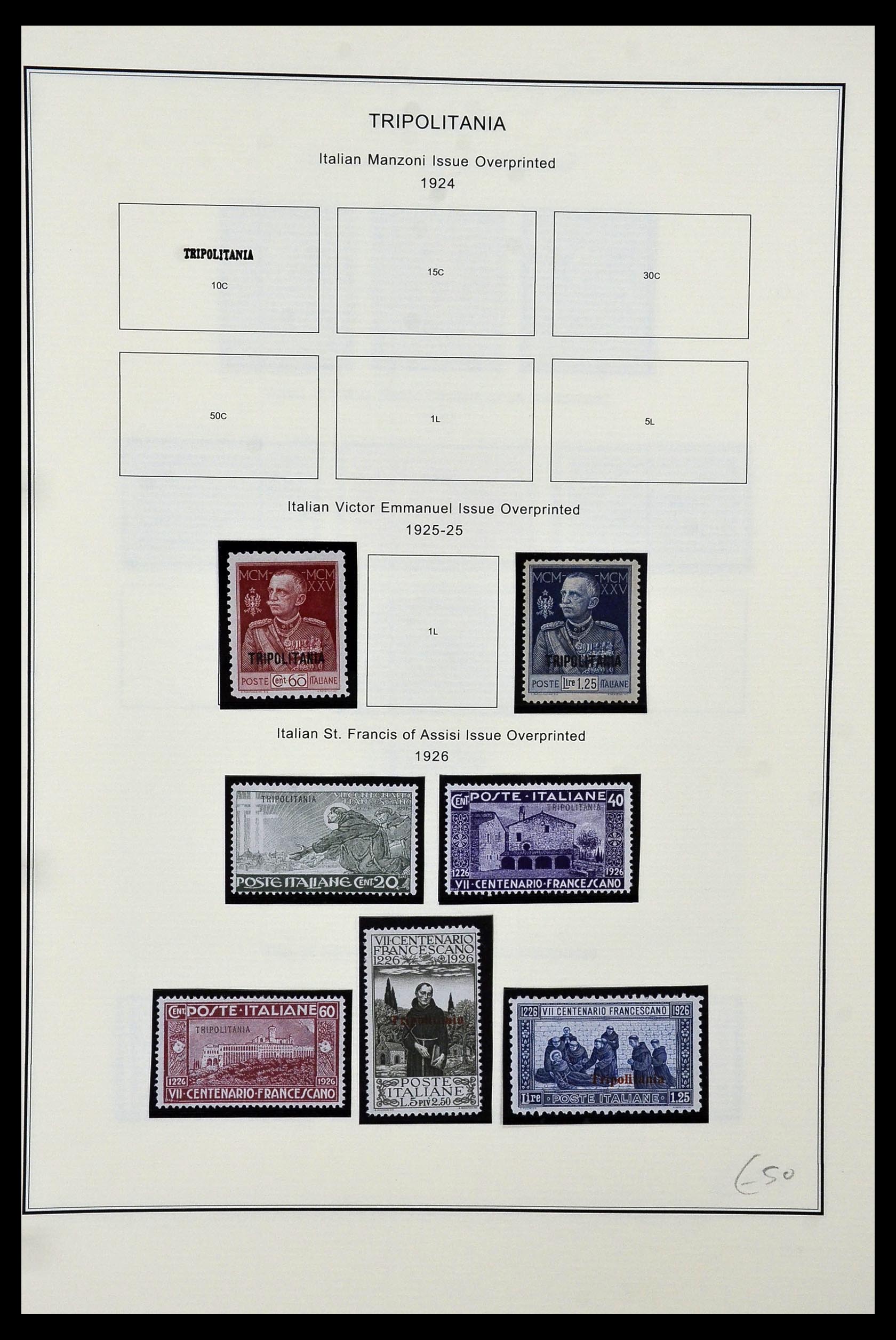 34320 128 - Postzegelverzameling 34320 Italiaanse gebieden en koloniën 1874-1941.
