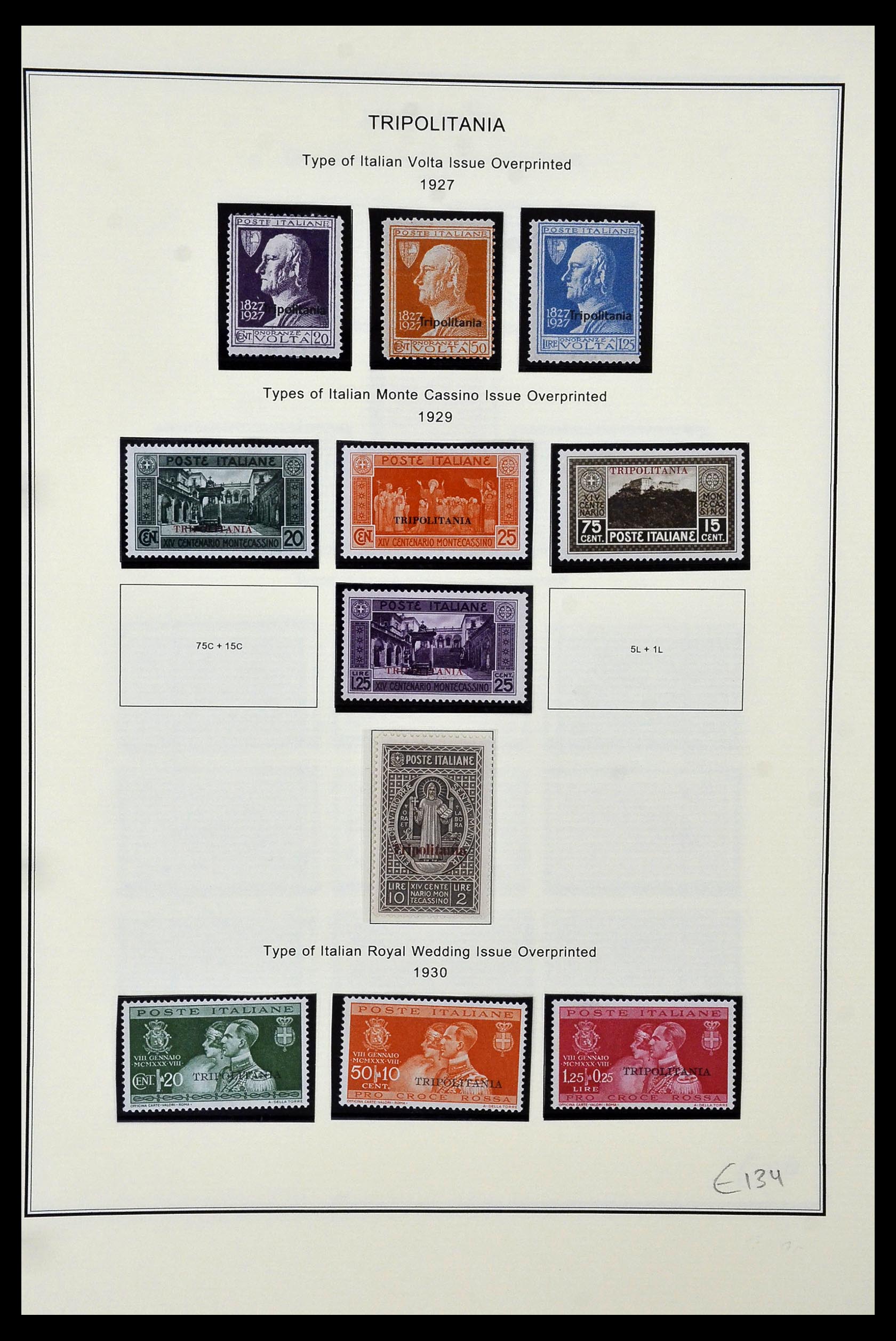 34320 129 - Postzegelverzameling 34320 Italiaanse gebieden en koloniën 1874-1941.